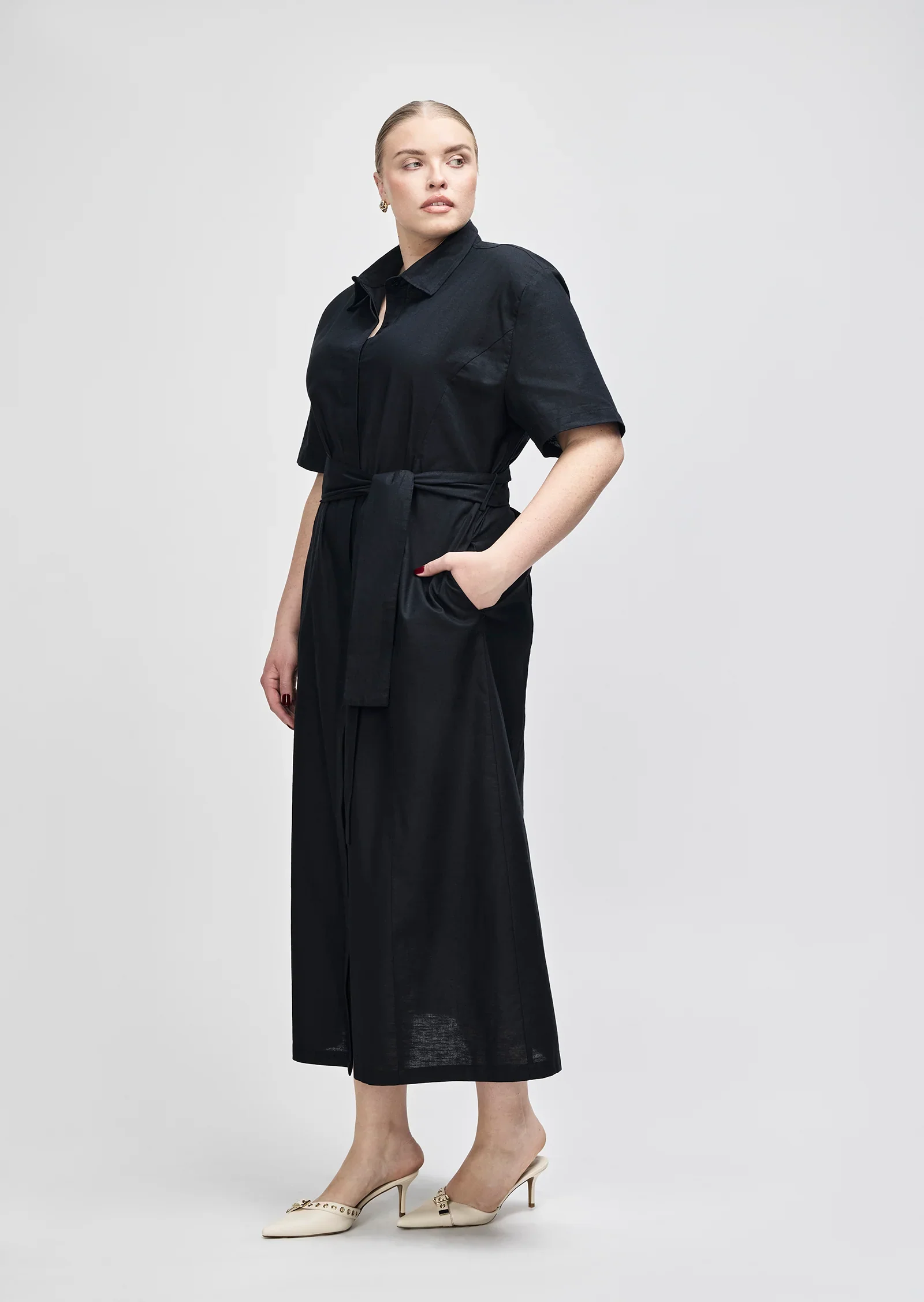 Alessia Shirt Dress - Image 2
