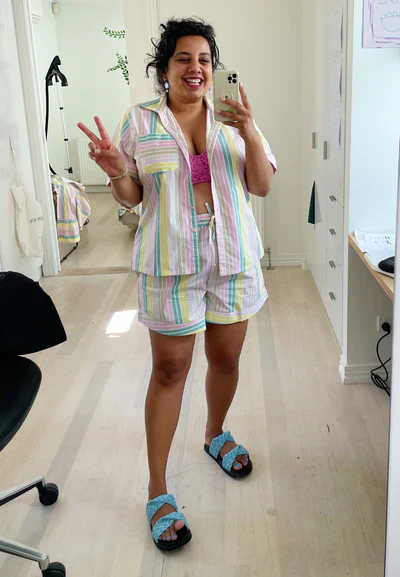 Alia Chillin' Shorts in Gelato - Image 3