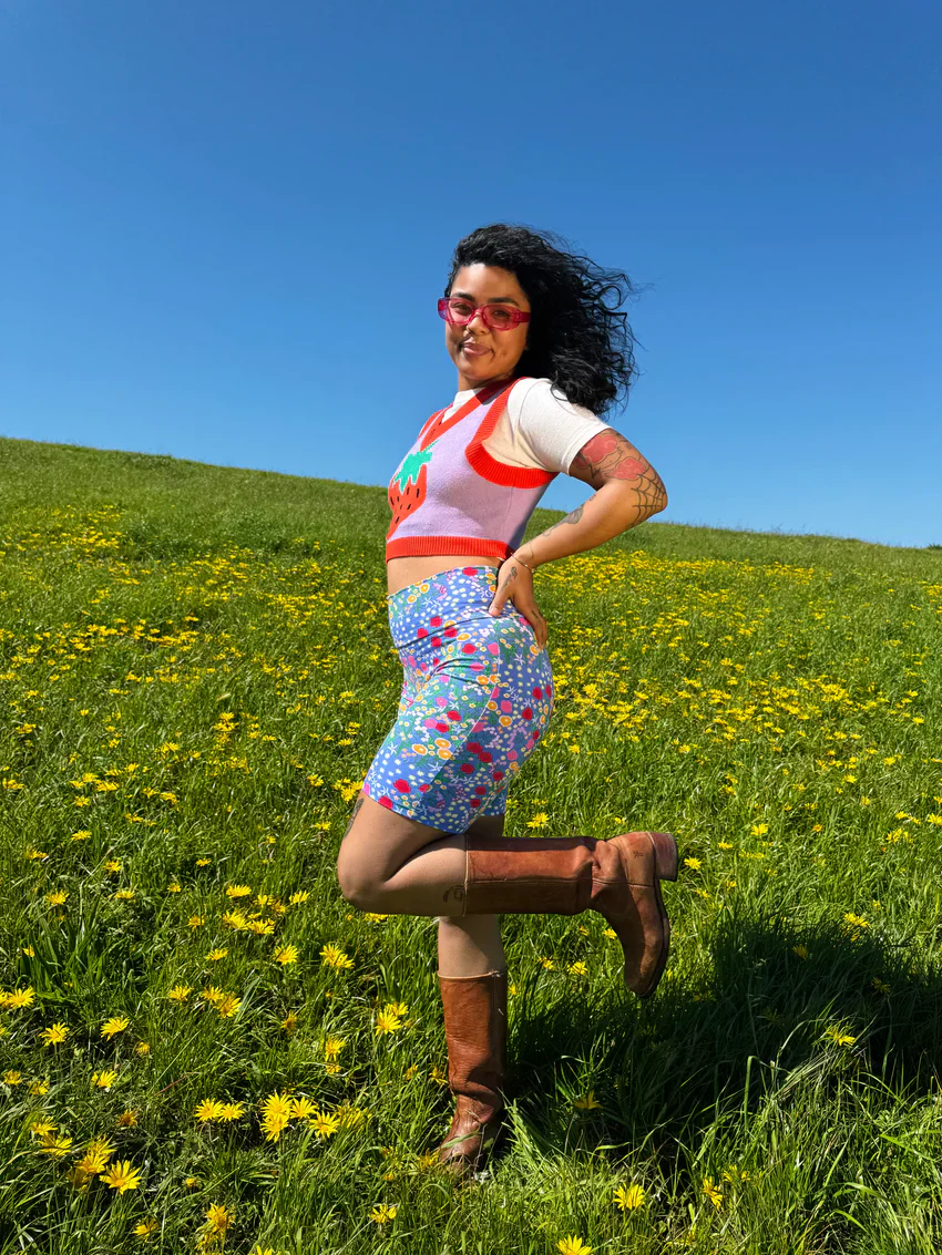 Bike Short - Super Bloom - Image 3