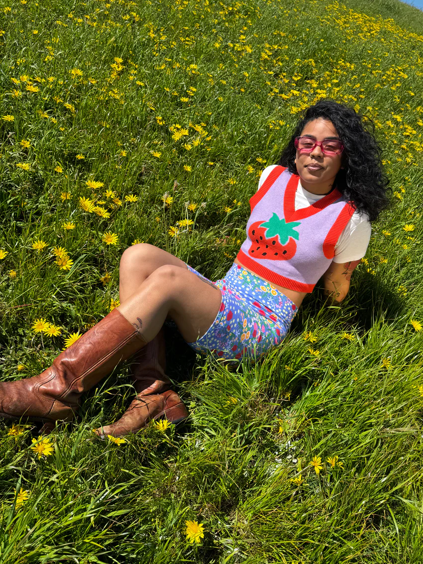 Bike Short - Super Bloom - Image 4