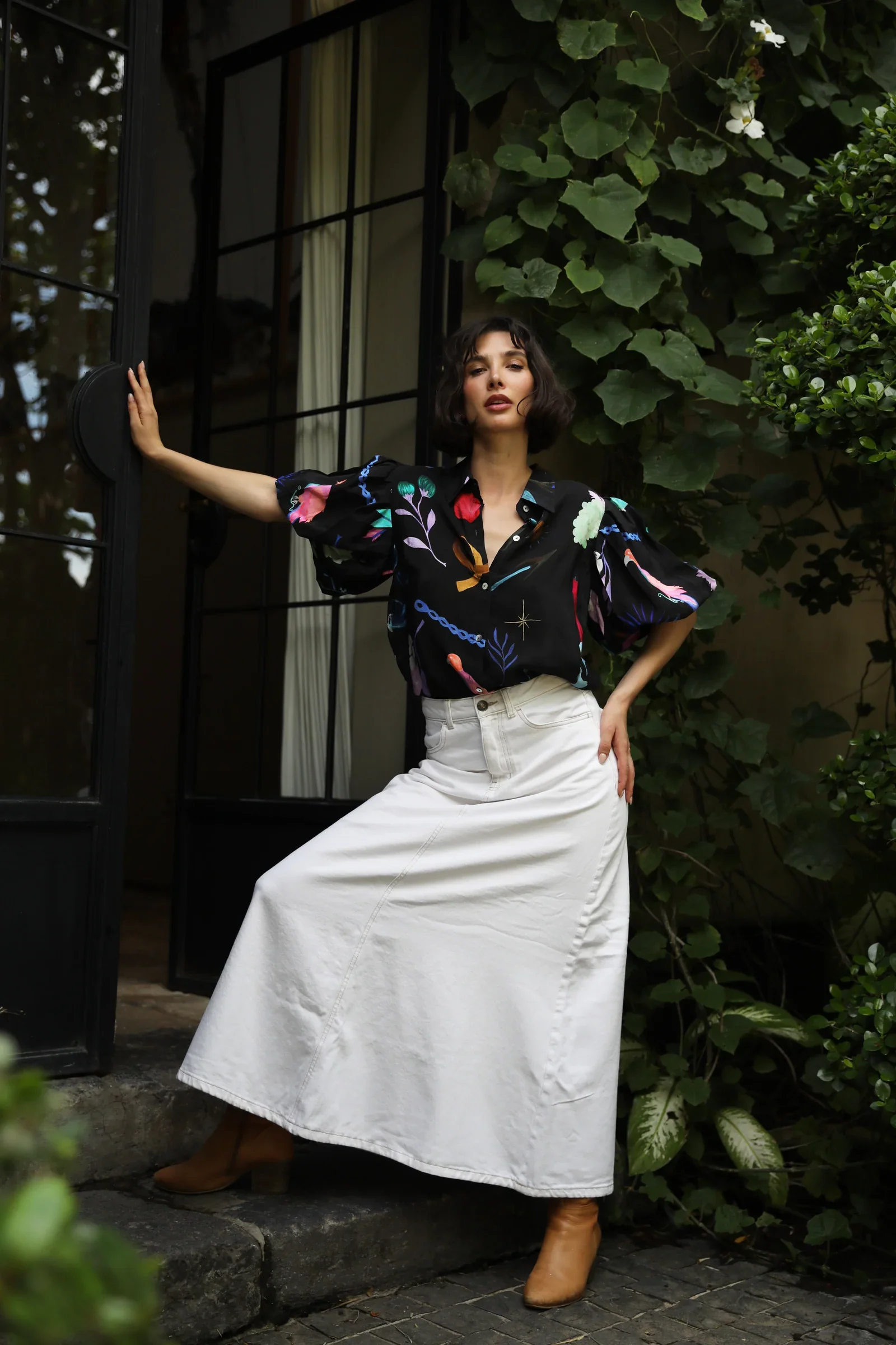 Boheme Blouse - Black - Image 5