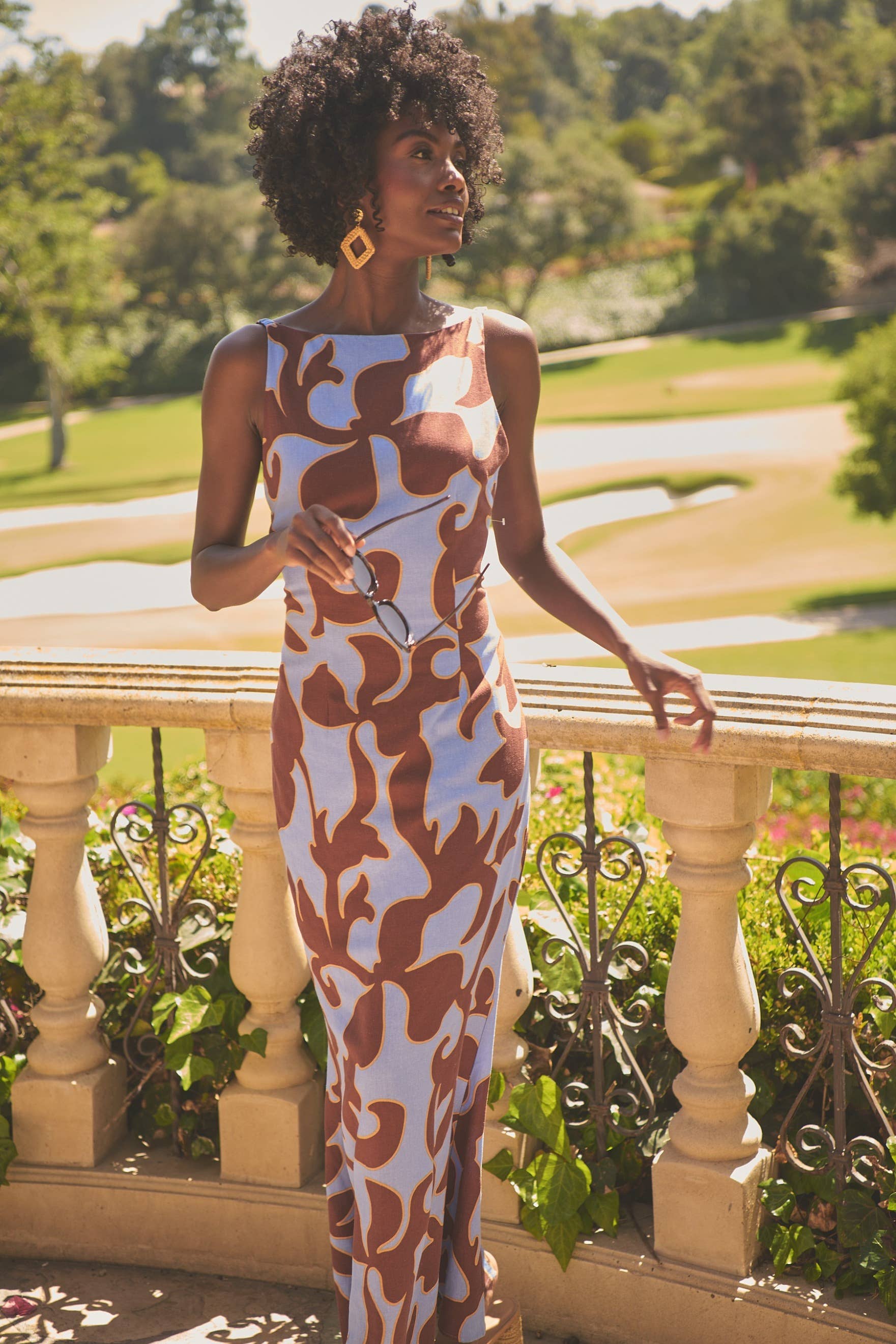 Briley Floral Mizie Open Back Maxi Dress - Image 12