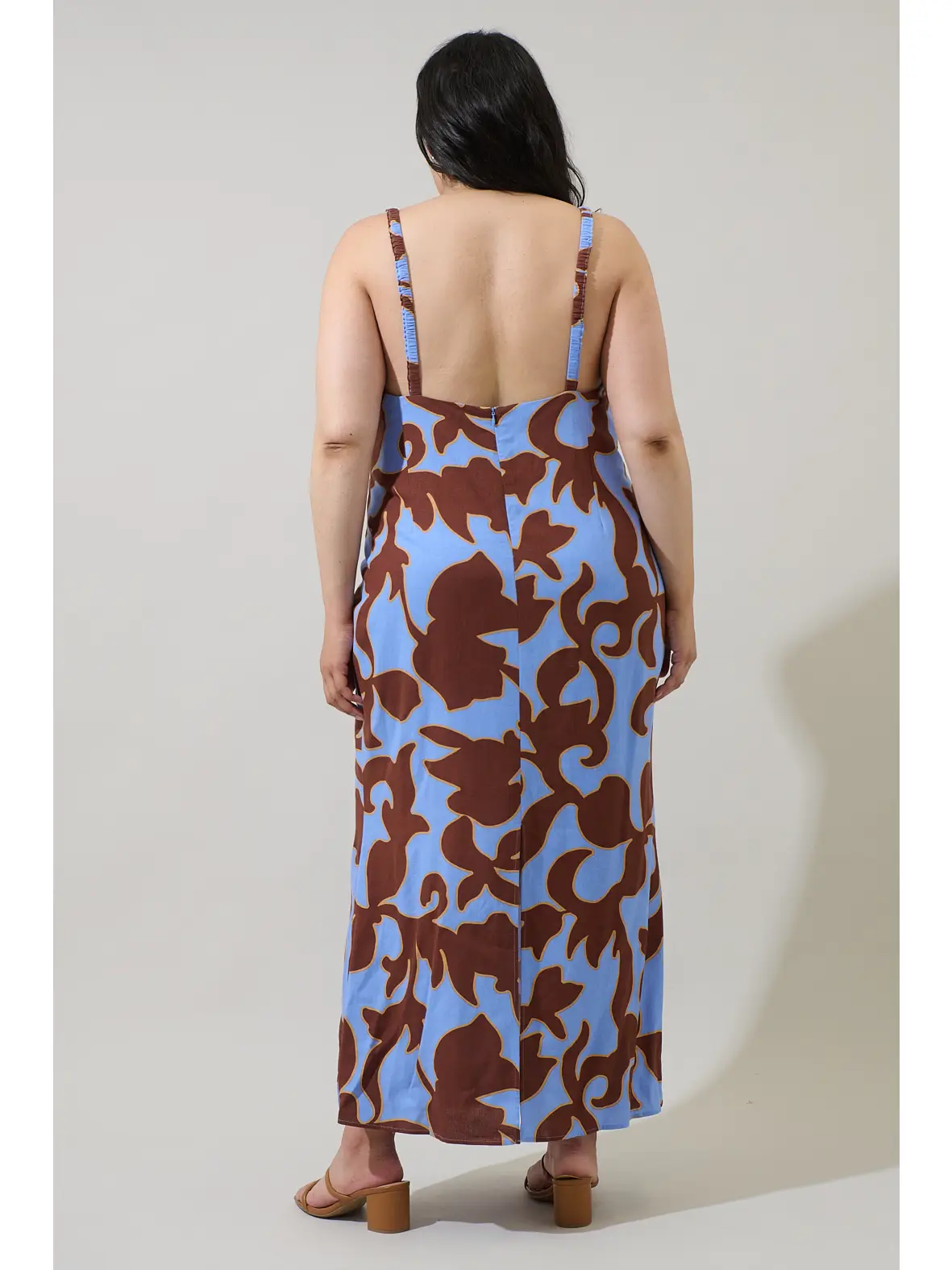 Briley Floral Mizie Open Back Maxi Dress - Image 8
