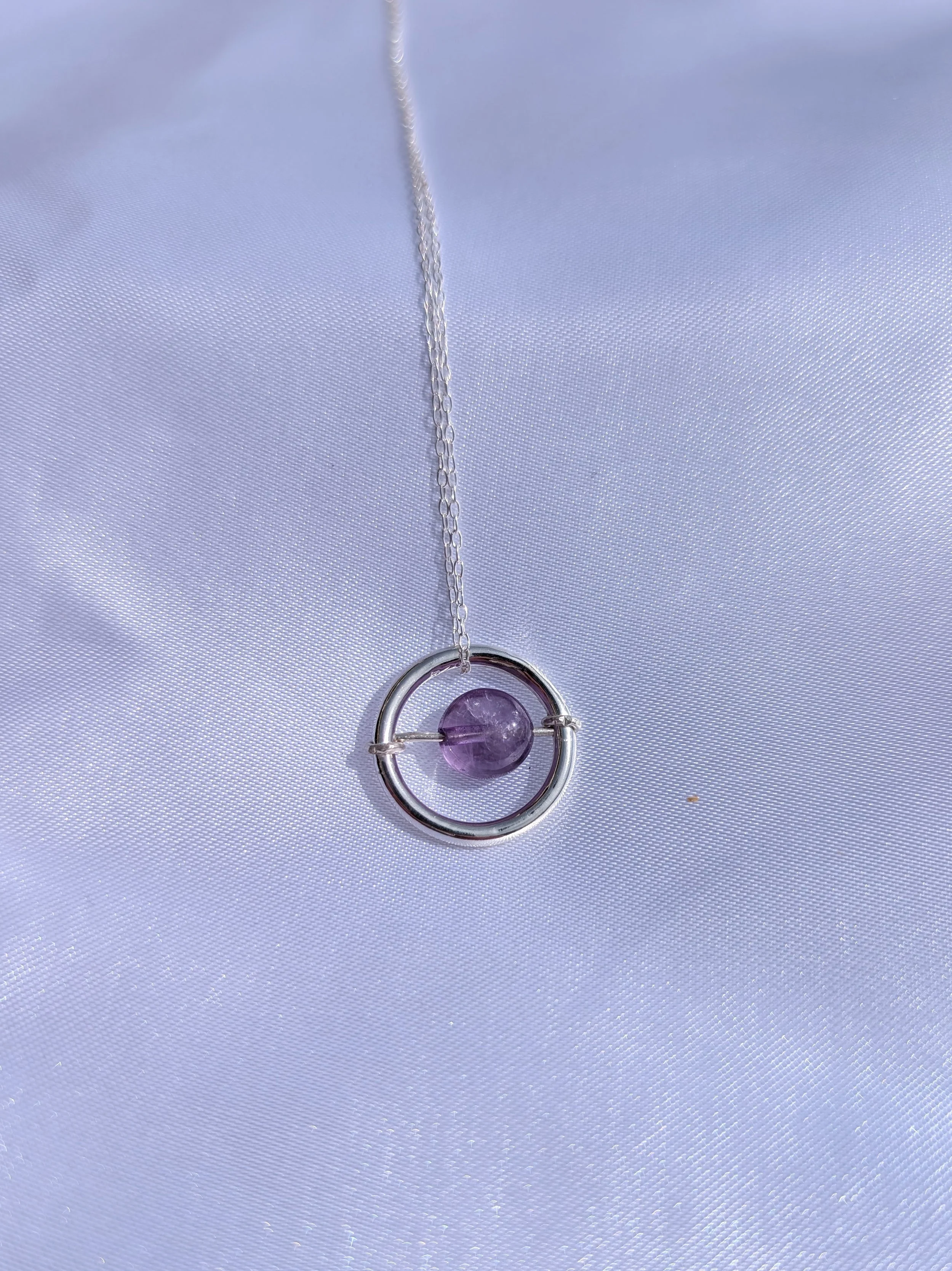 Celeste Pendant - Amethyst - Image 3