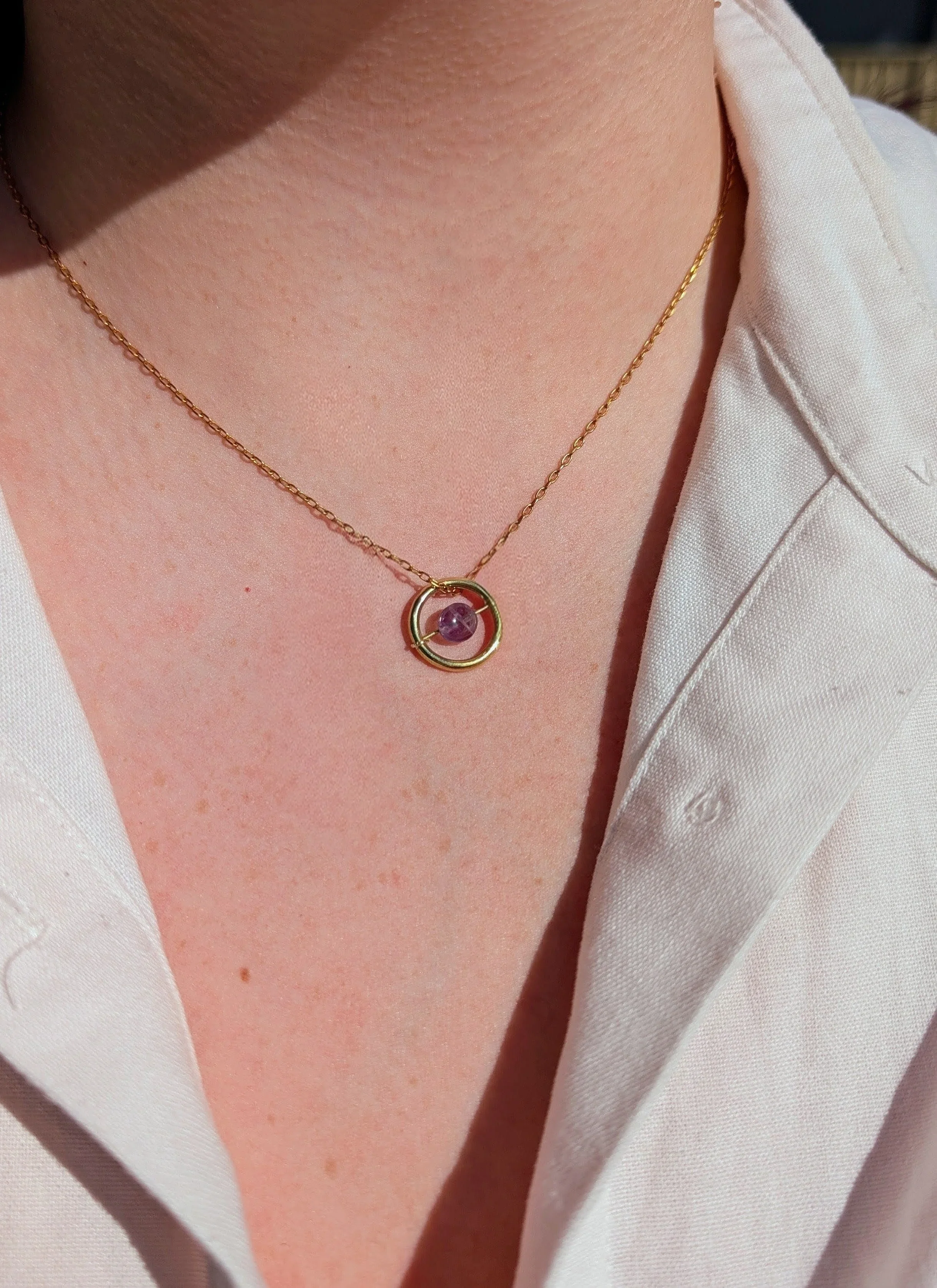 Celeste Pendant - Blue Topaz - Image 4