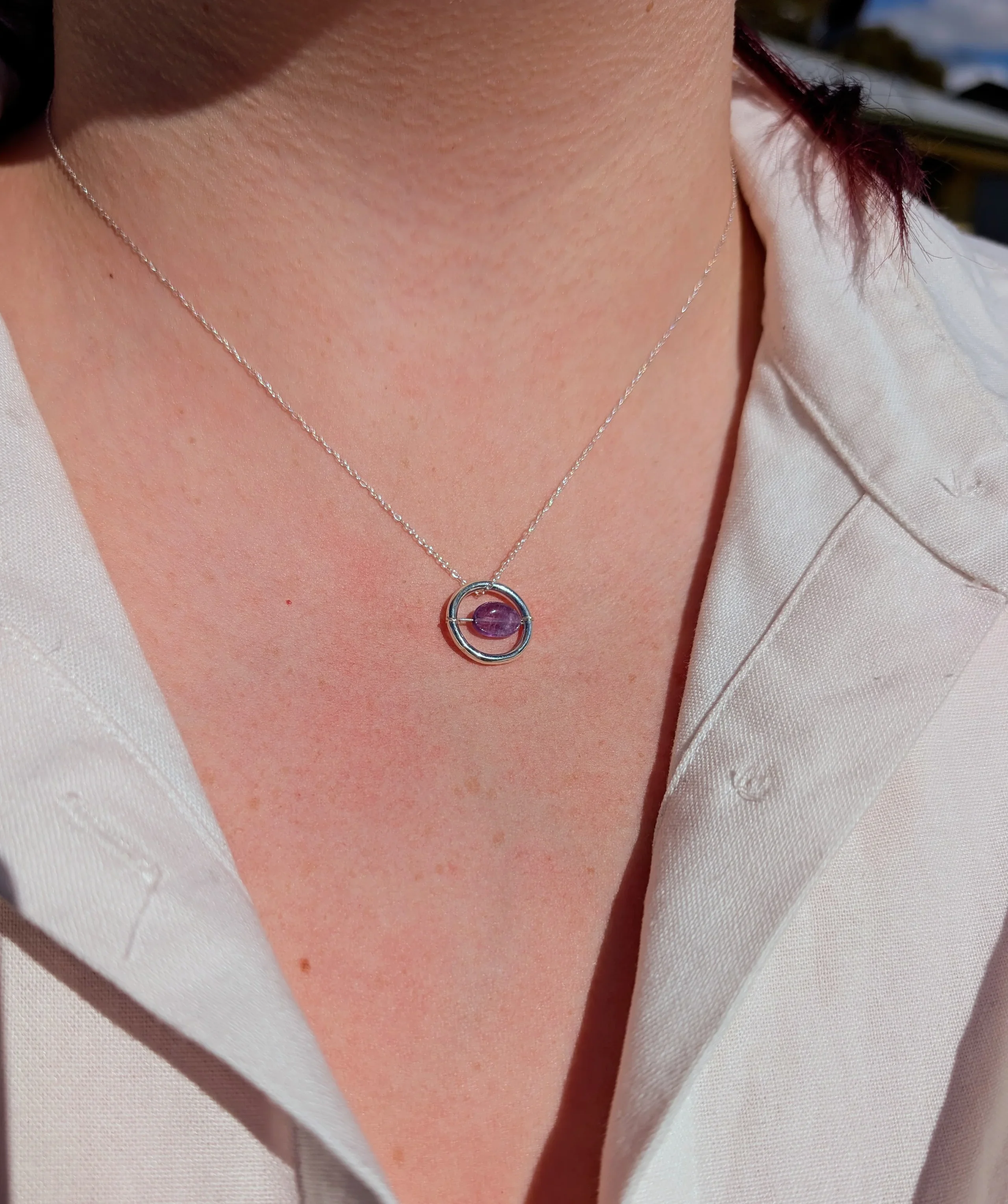 Celeste Pendant - Blue Topaz - Image 5