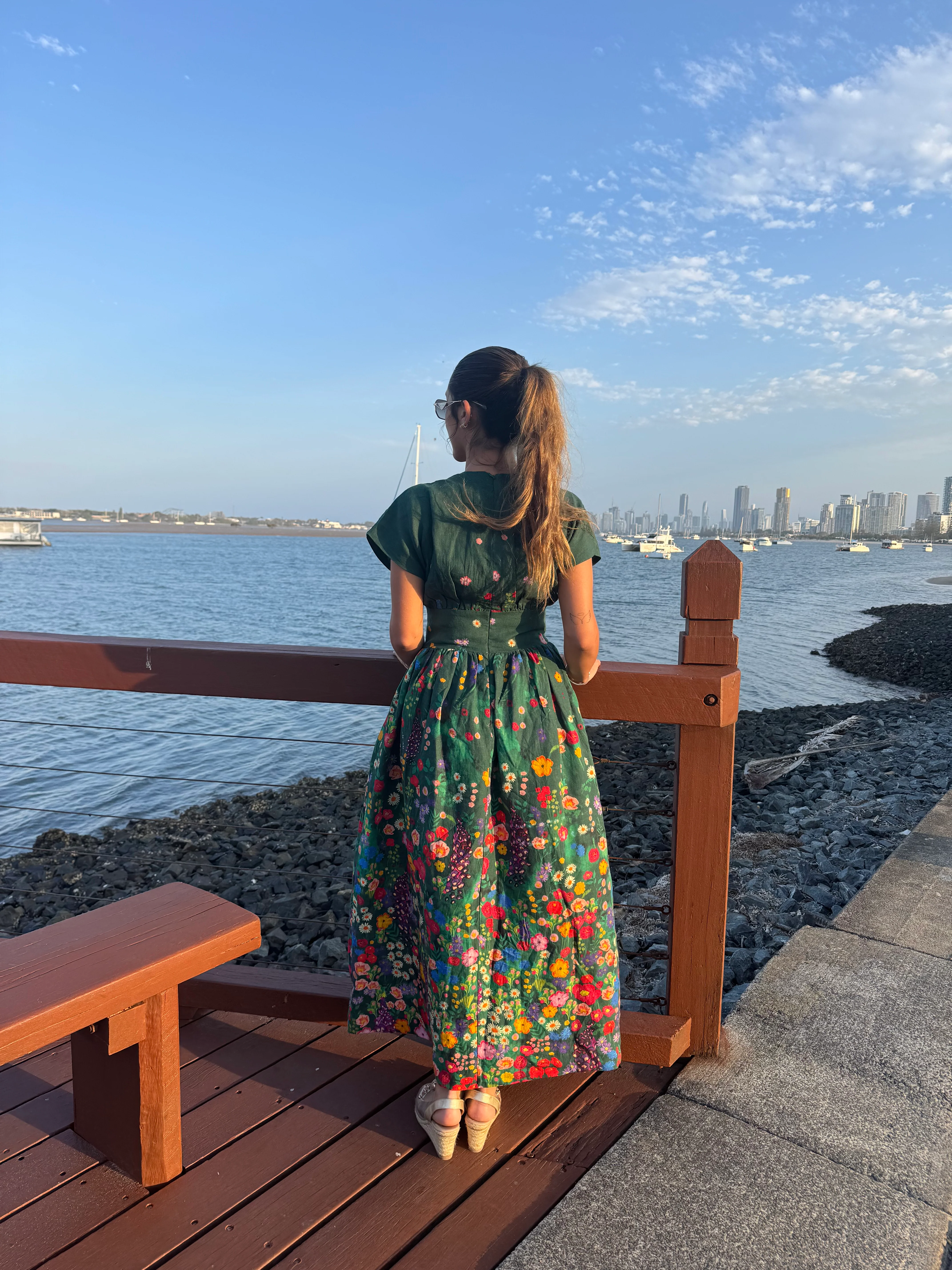 Clarise Dress in Cascading Bloom - Image 10
