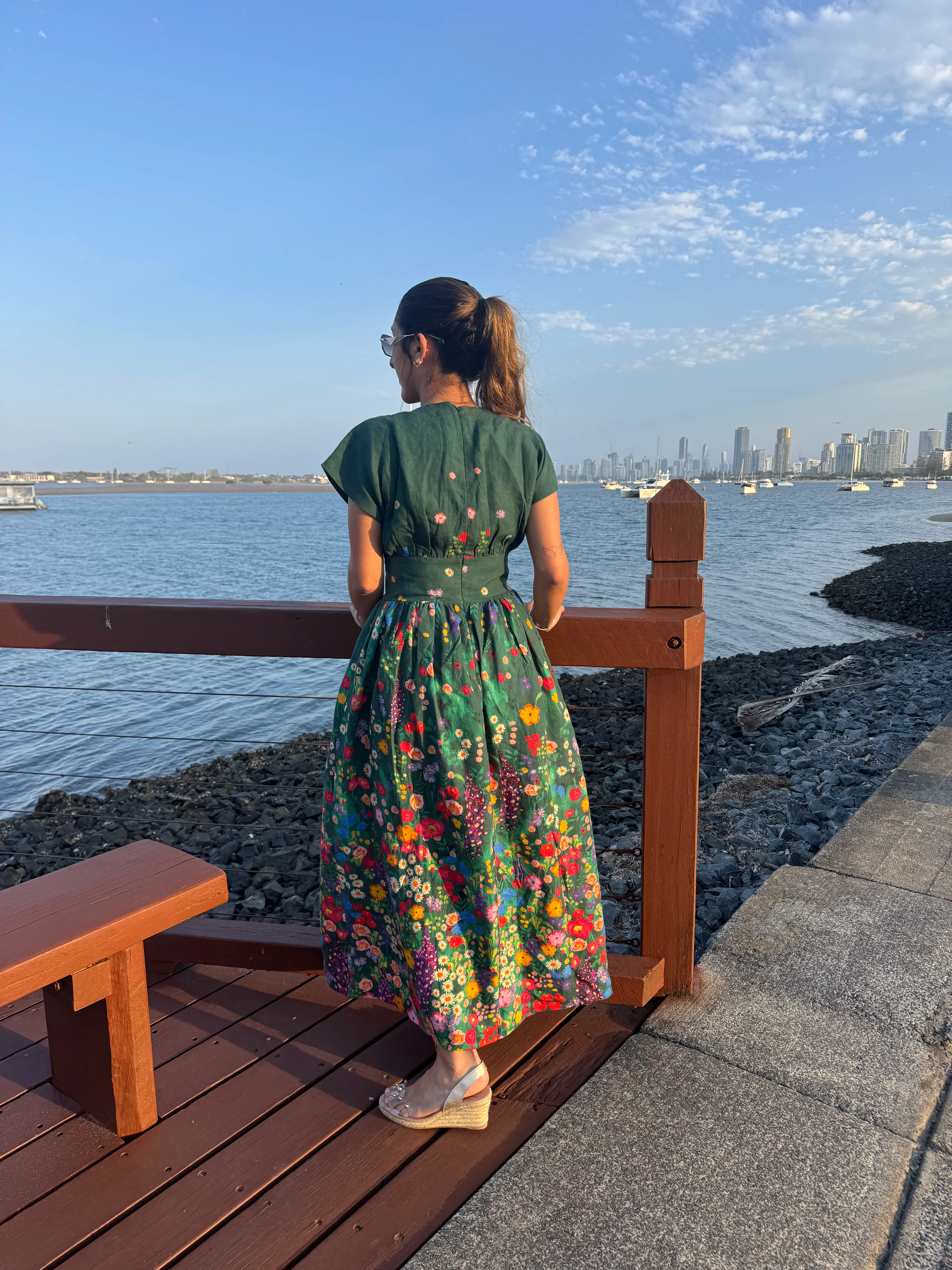 Clarise Dress in Cascading Bloom - Image 11