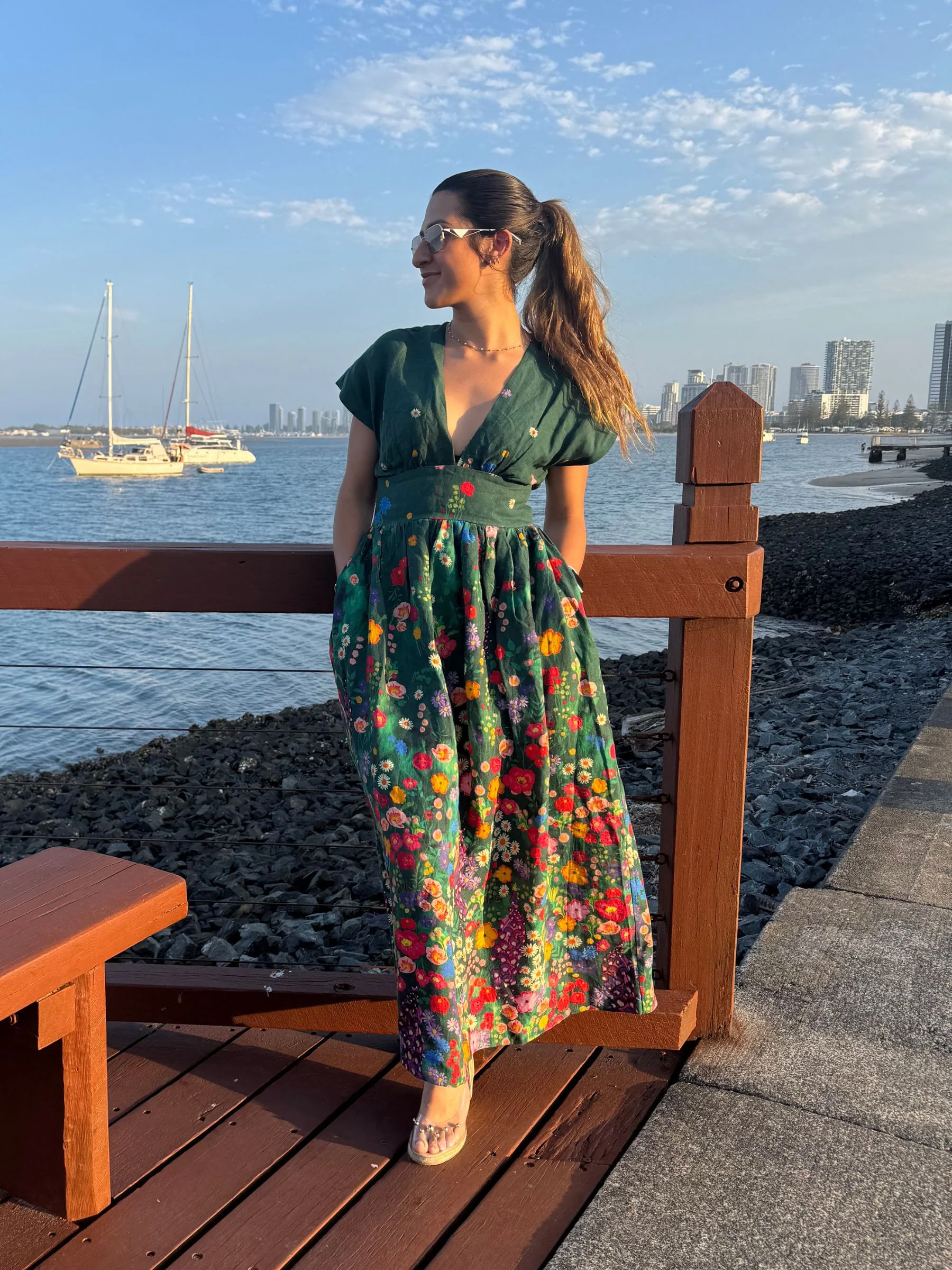 Clarise Dress in Cascading Bloom - Image 13