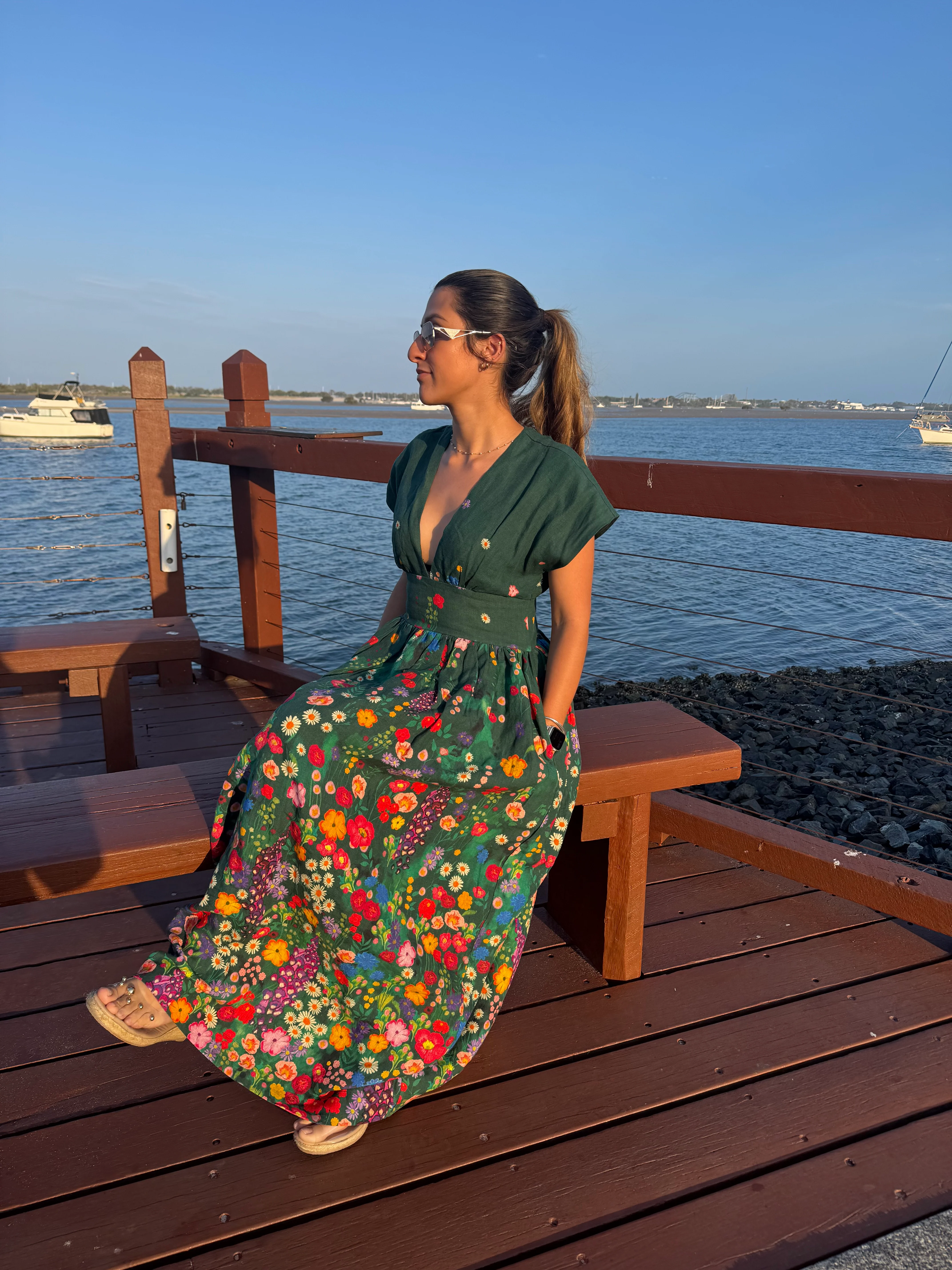 Clarise Dress in Cascading Bloom - Image 14