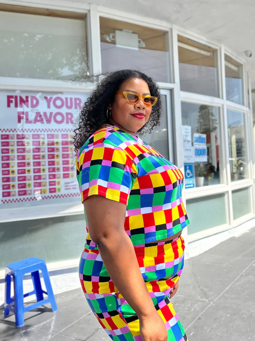 Crop Top - Candy Weave - Image 3