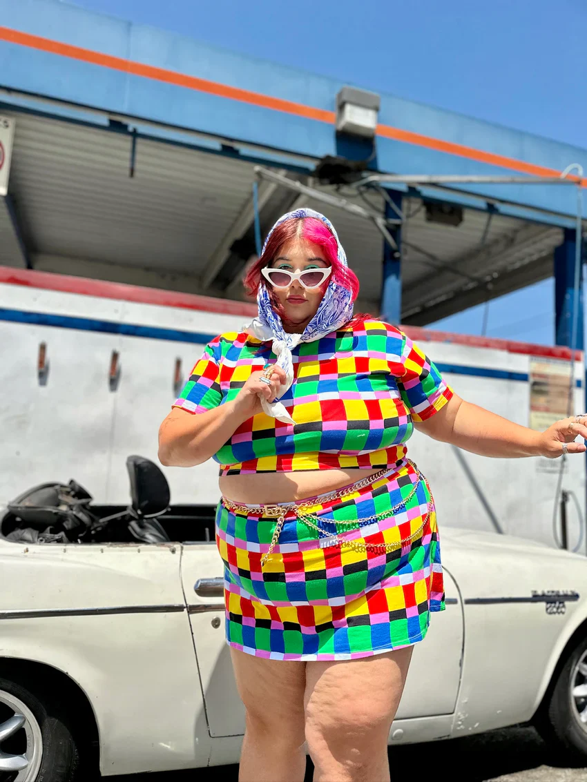 Crop Top - Candy Weave - Image 4