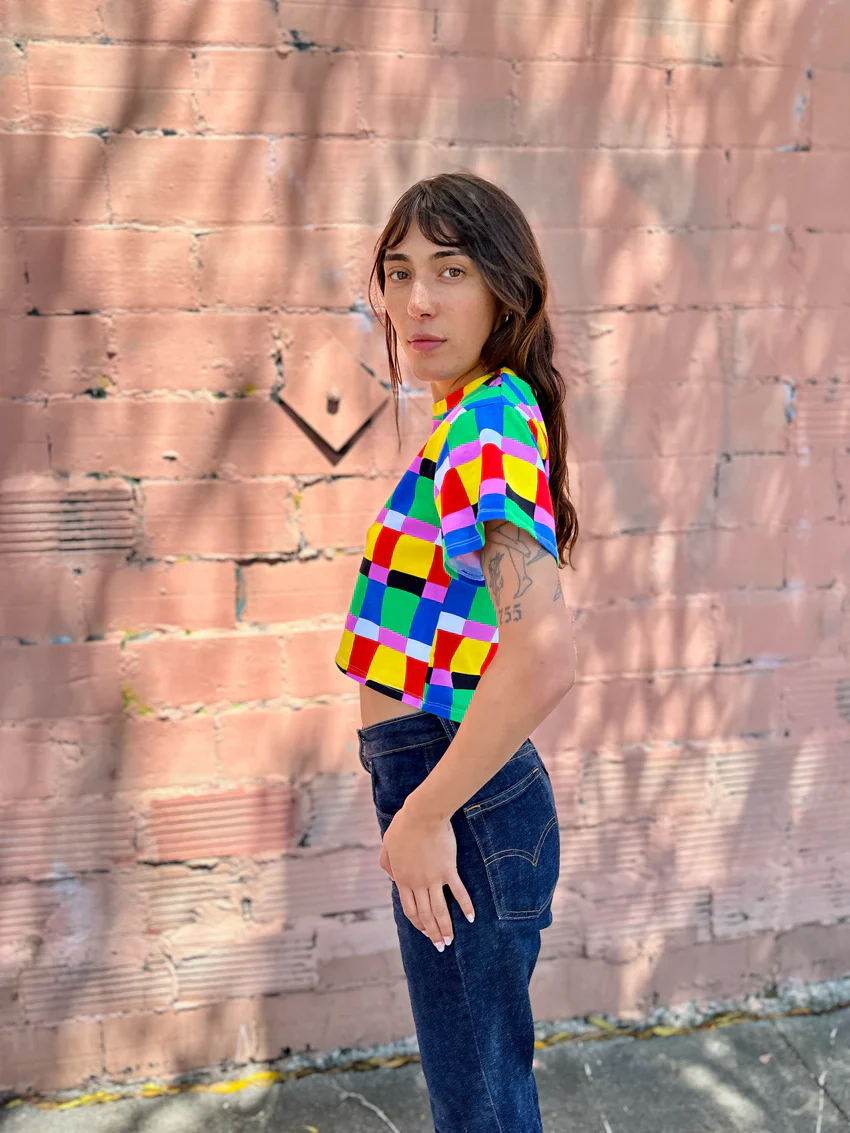 Crop Top - Candy Weave - Image 6