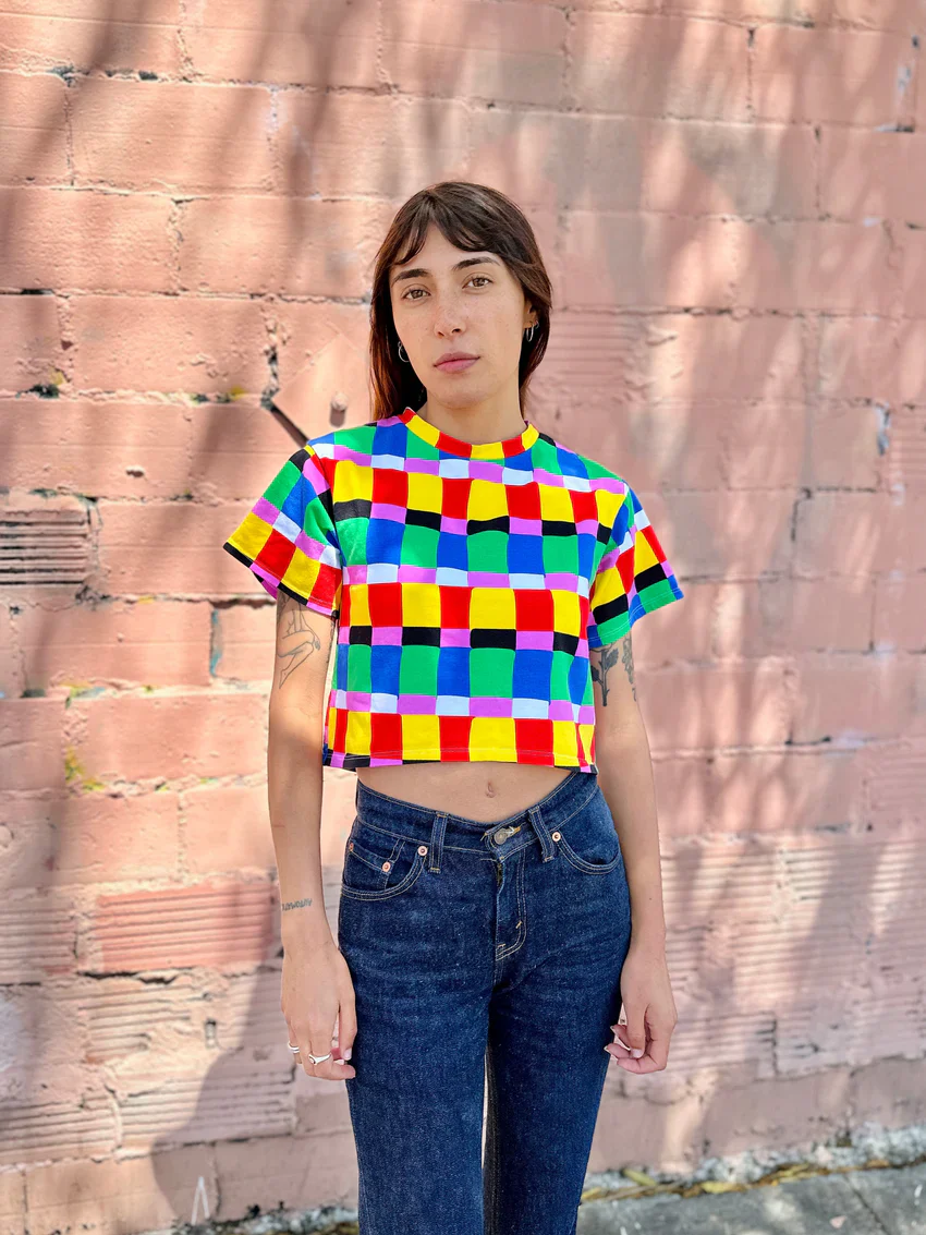 Crop Top - Candy Weave - Image 8