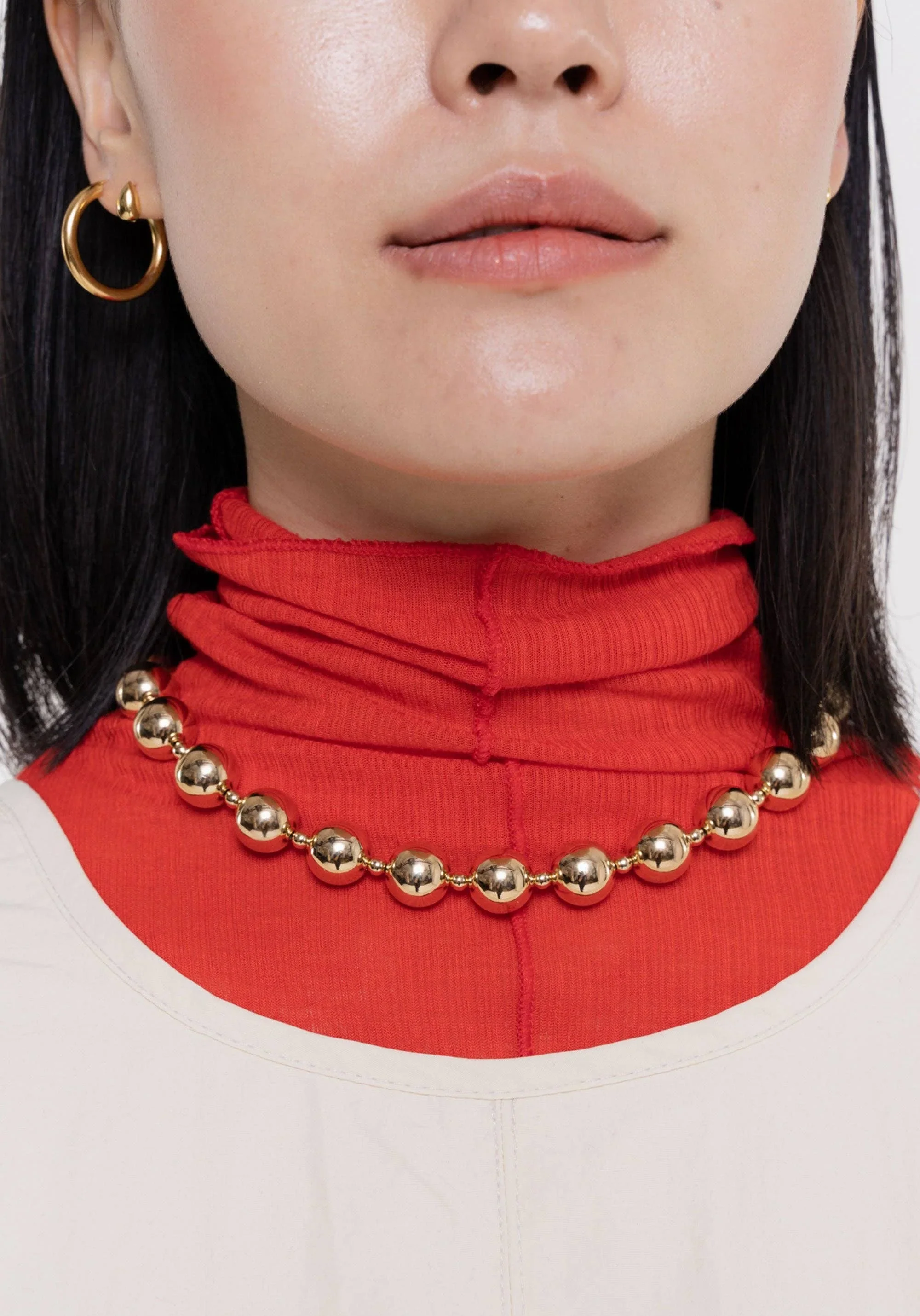 Dew Studs - 18k Vermeil Gold - Image 4