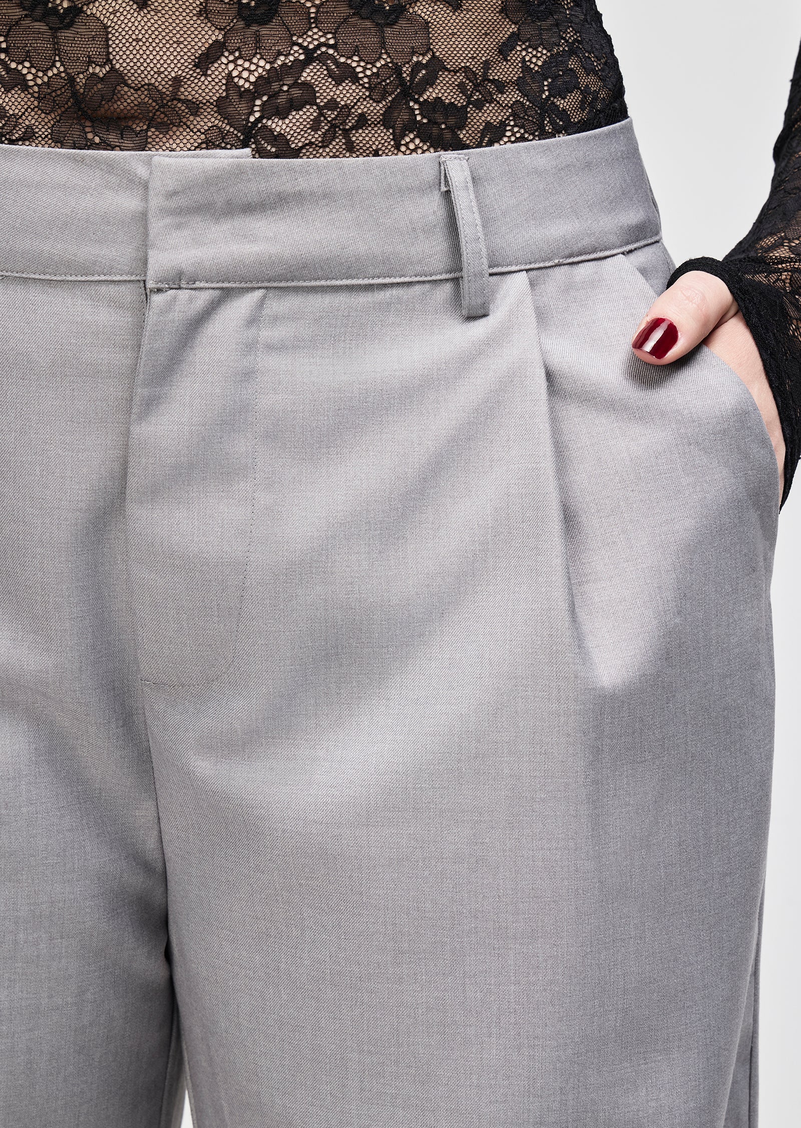 Evette Trouser in Grey - Image 6