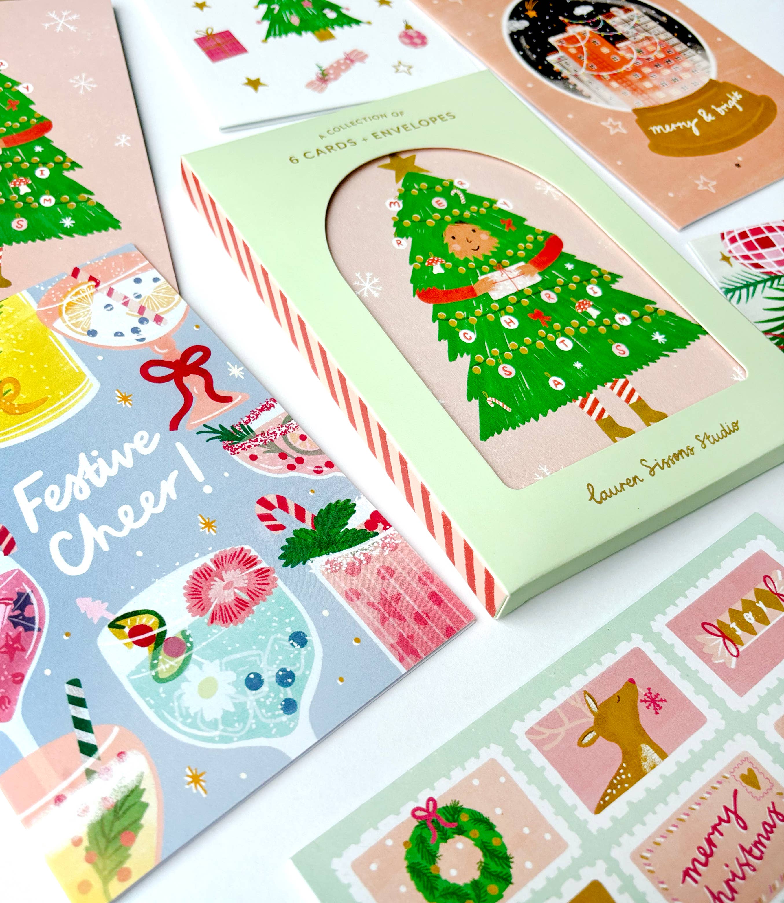 Festive Greeting Card Boxed Set - 6 - Image 5