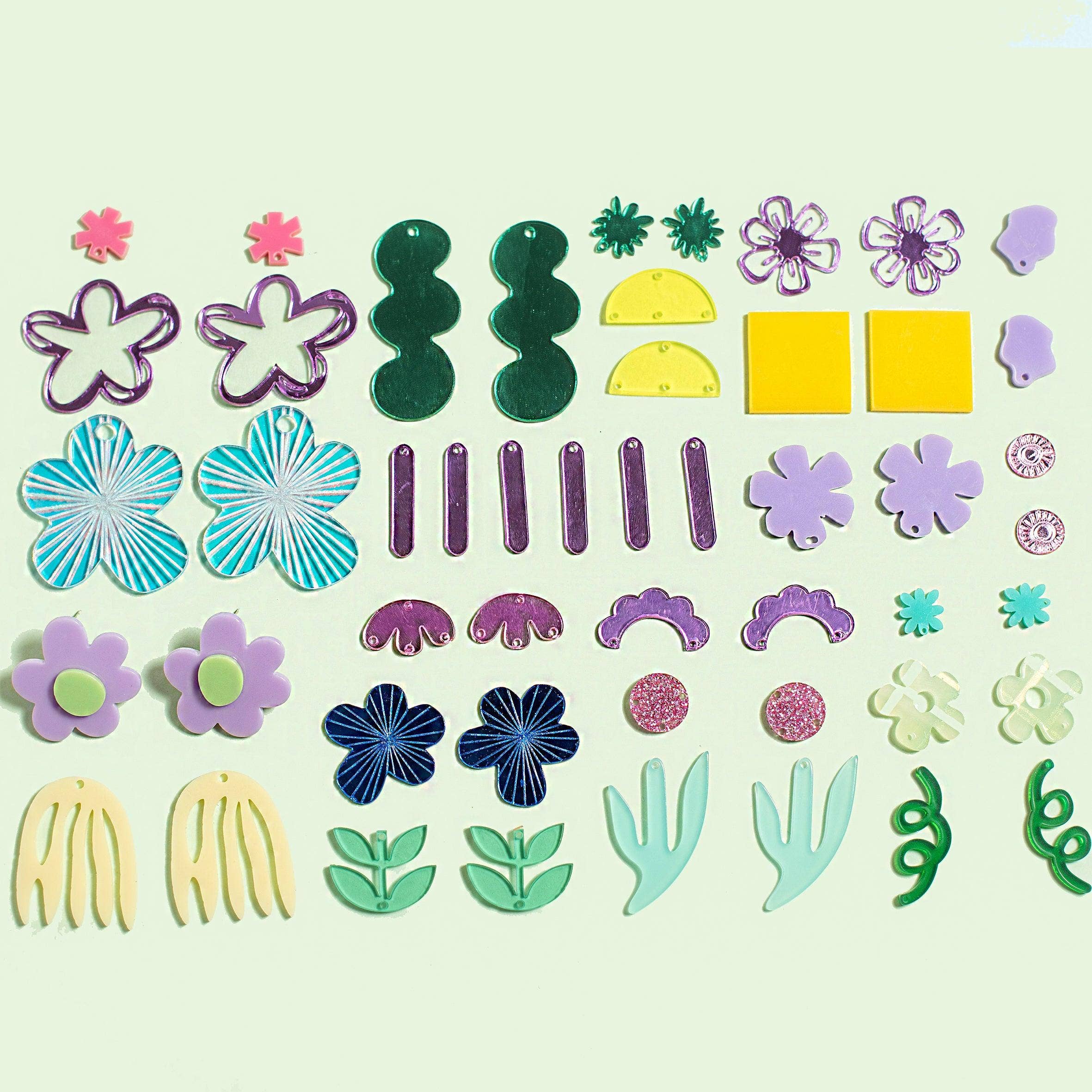 Flourish Acrylic Earring DIY Kit - Image 4