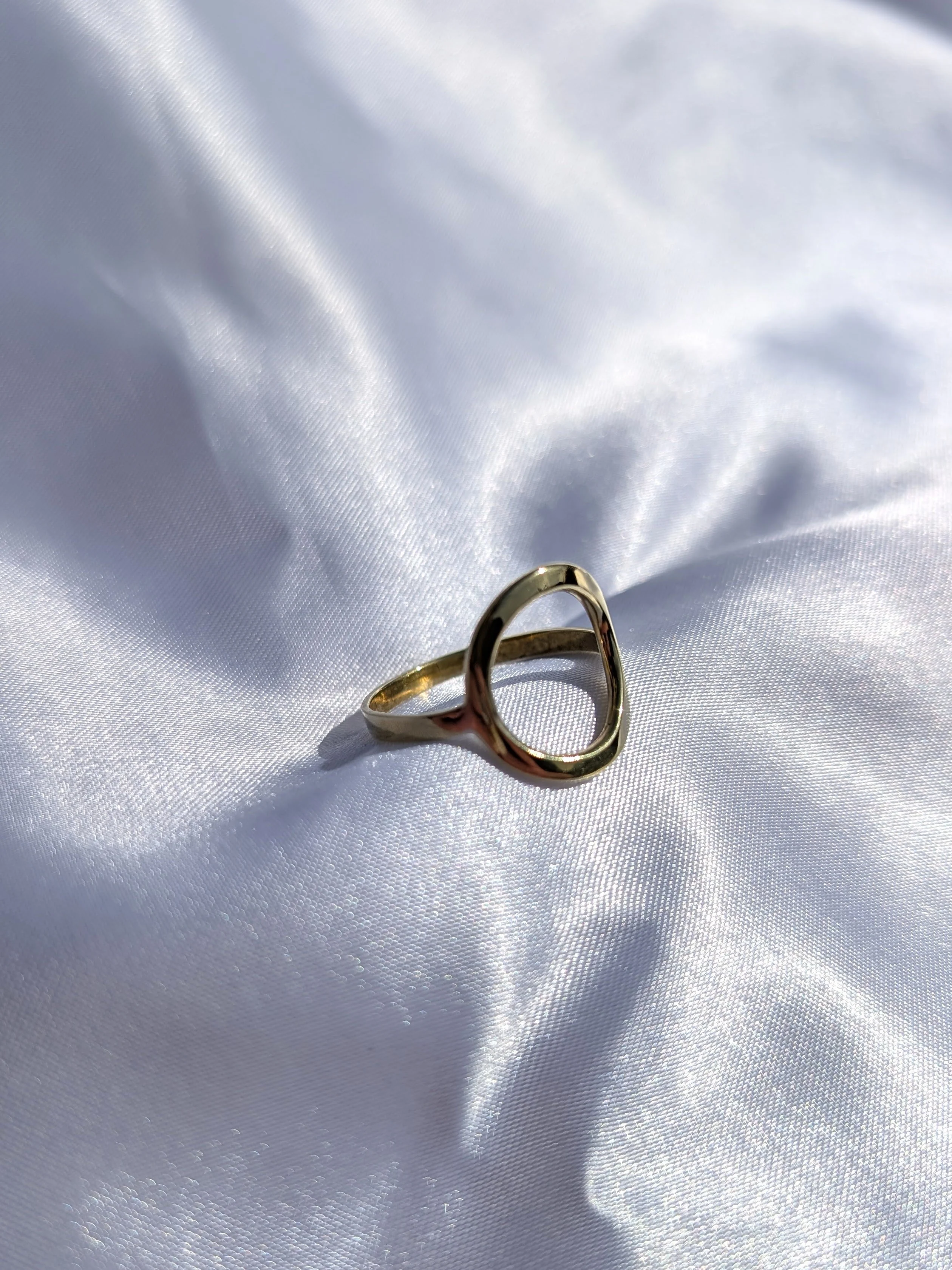 Forma Ring - Brass Circle - Image 3