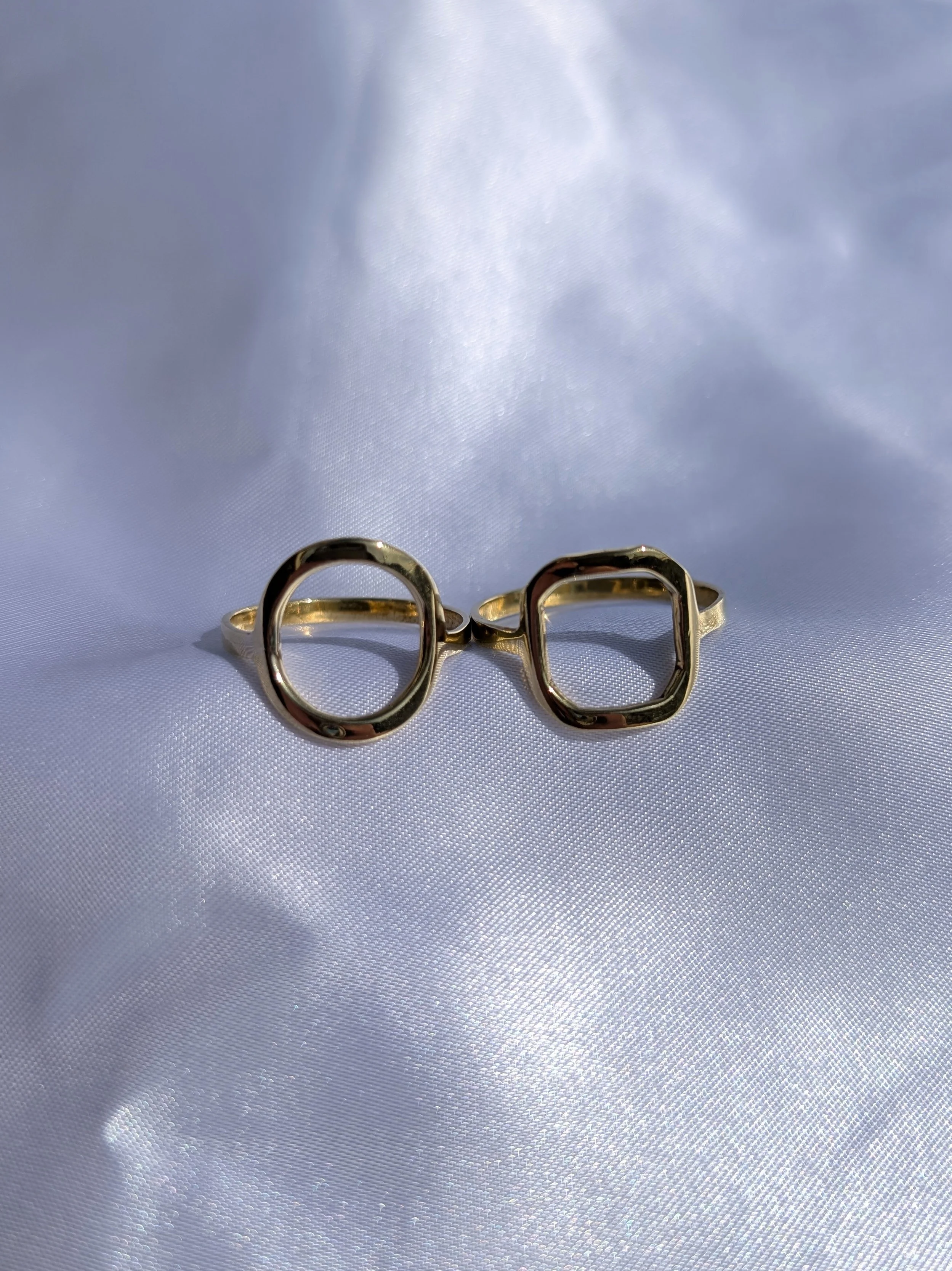 Forma Ring - Brass Square - Image 4