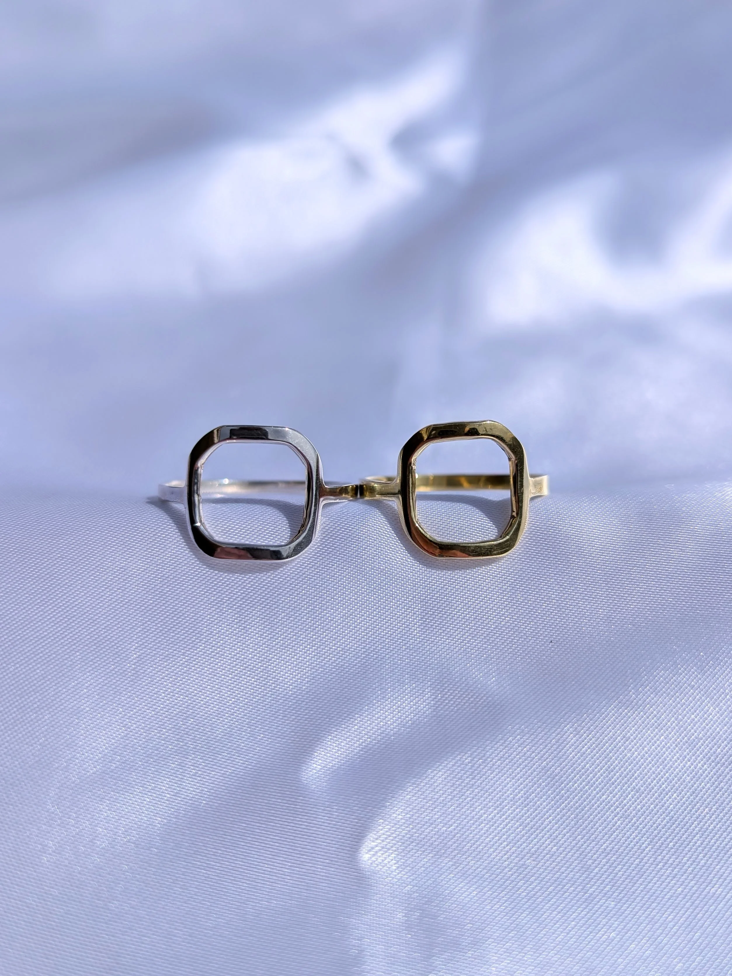 Forma Ring - Brass Square - Image 5