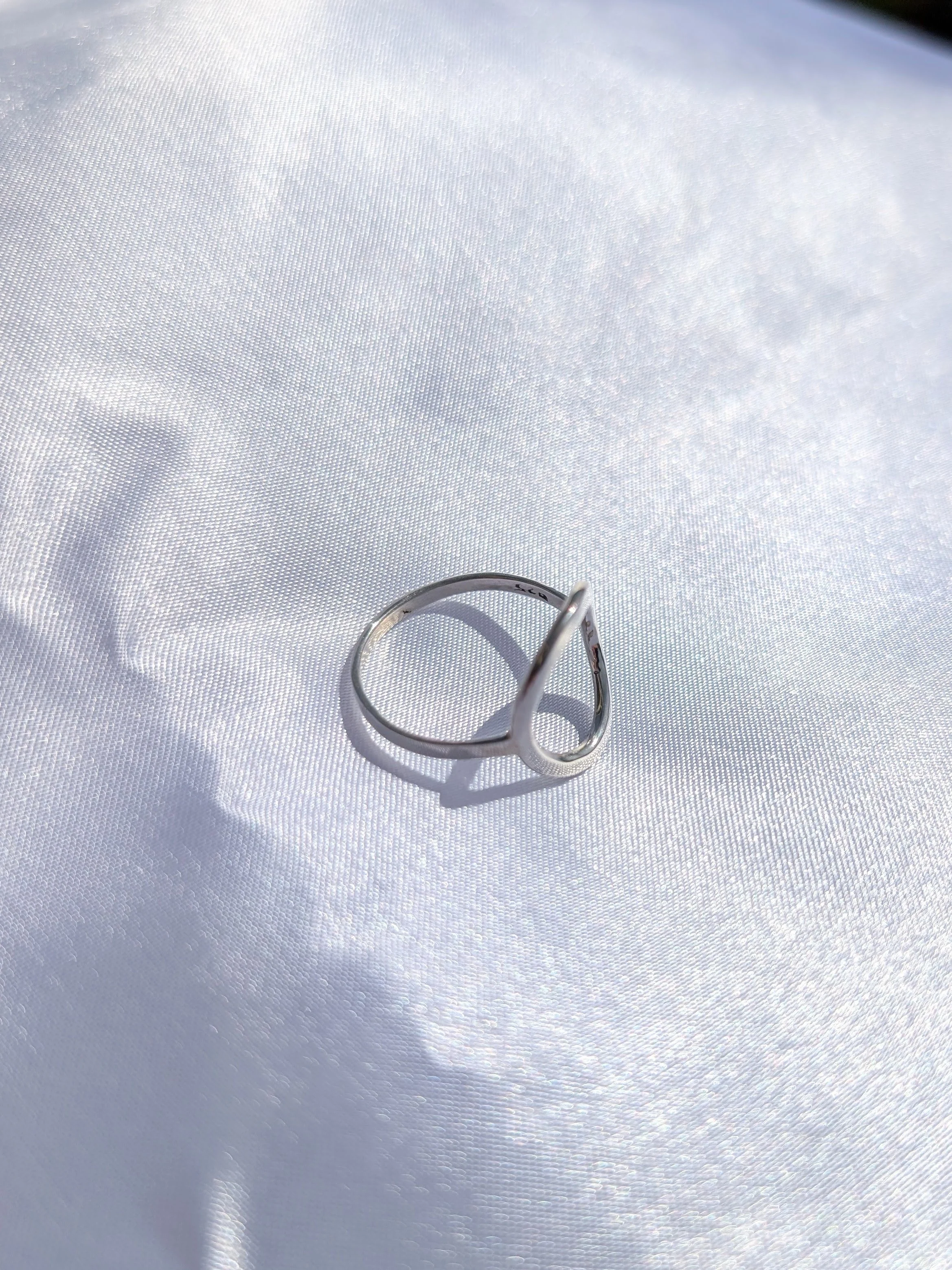 Forma Ring - Silver Circle - Image 3