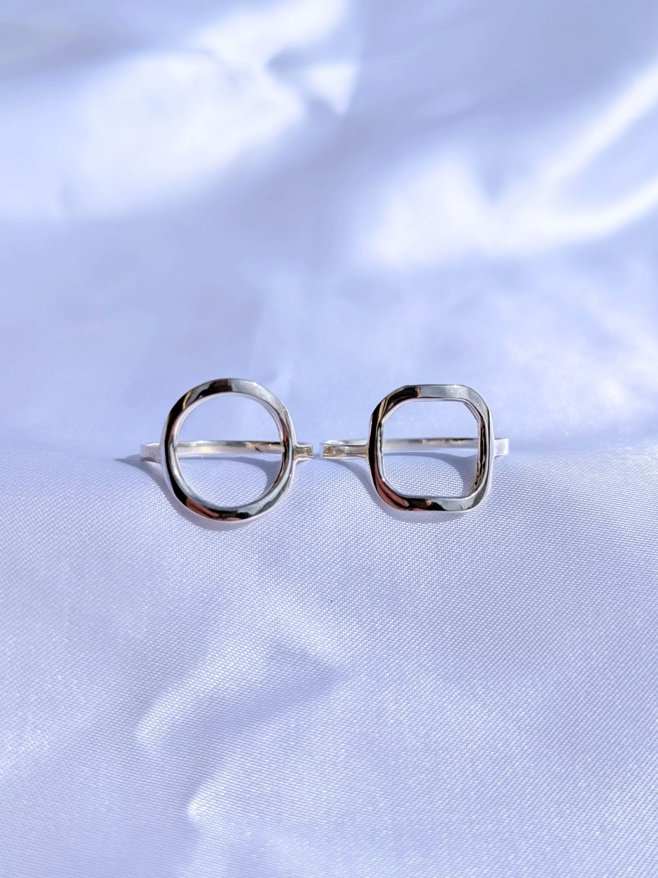 Forma Ring - Silver Square - Image 4