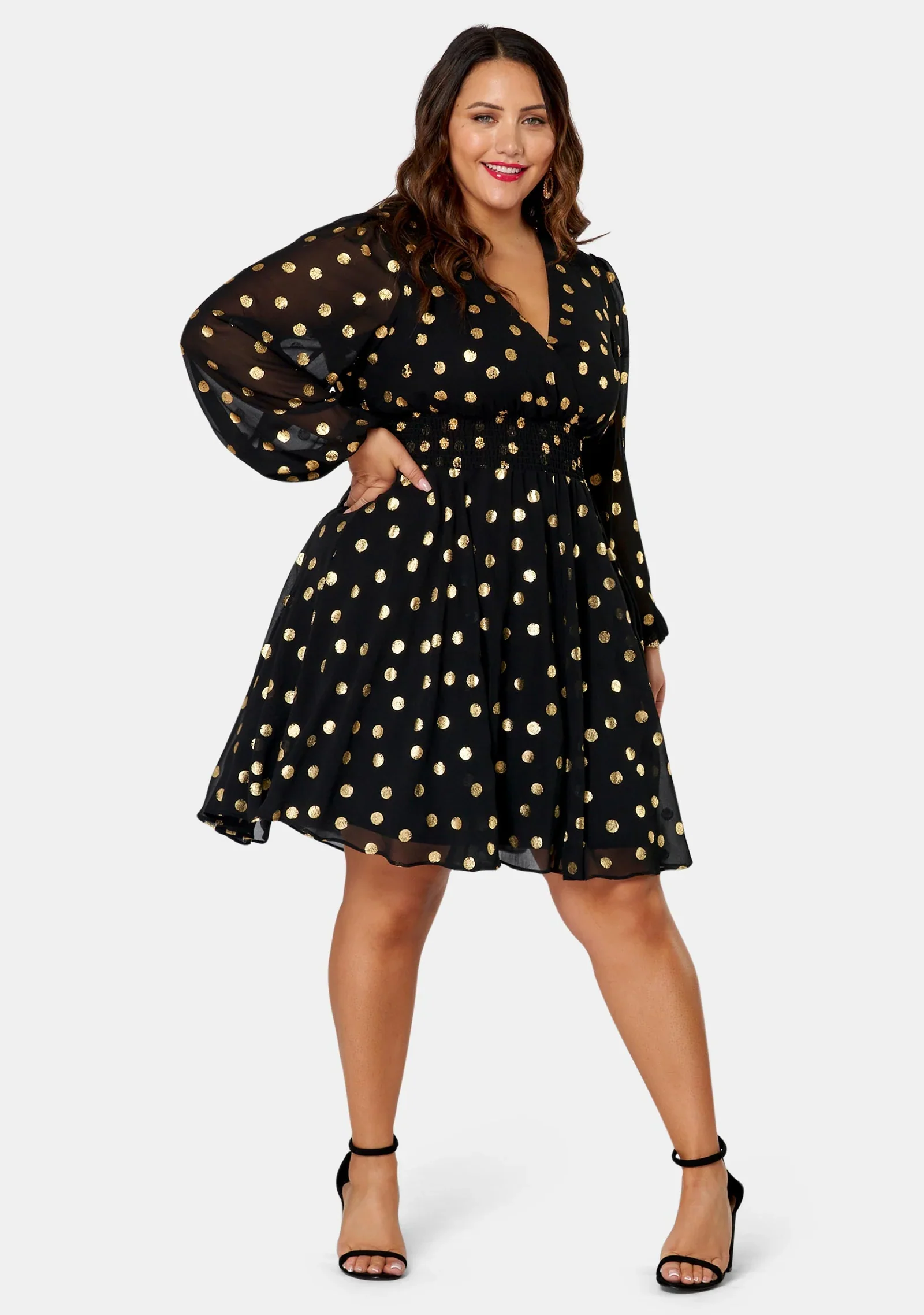 G Spot Print Midi Dress - Image 5