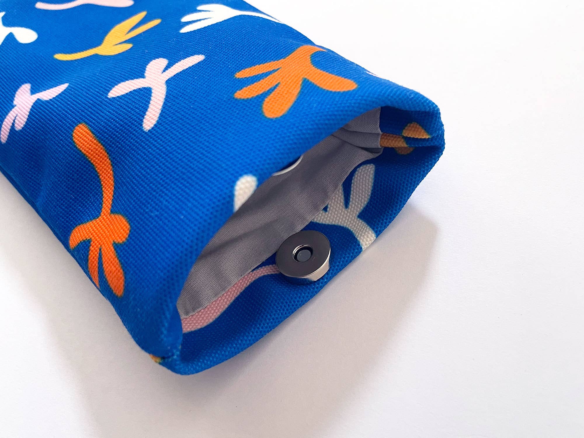 Handmade Sunglasses Case - Falling Blue - Image 4