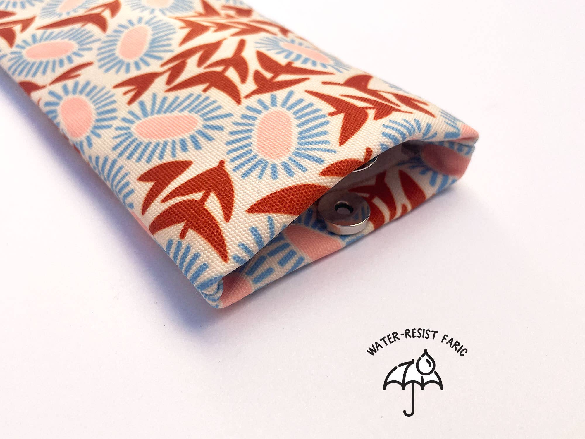 Handmade Sunglasses Case - Itty Bitty Floral - Image 4