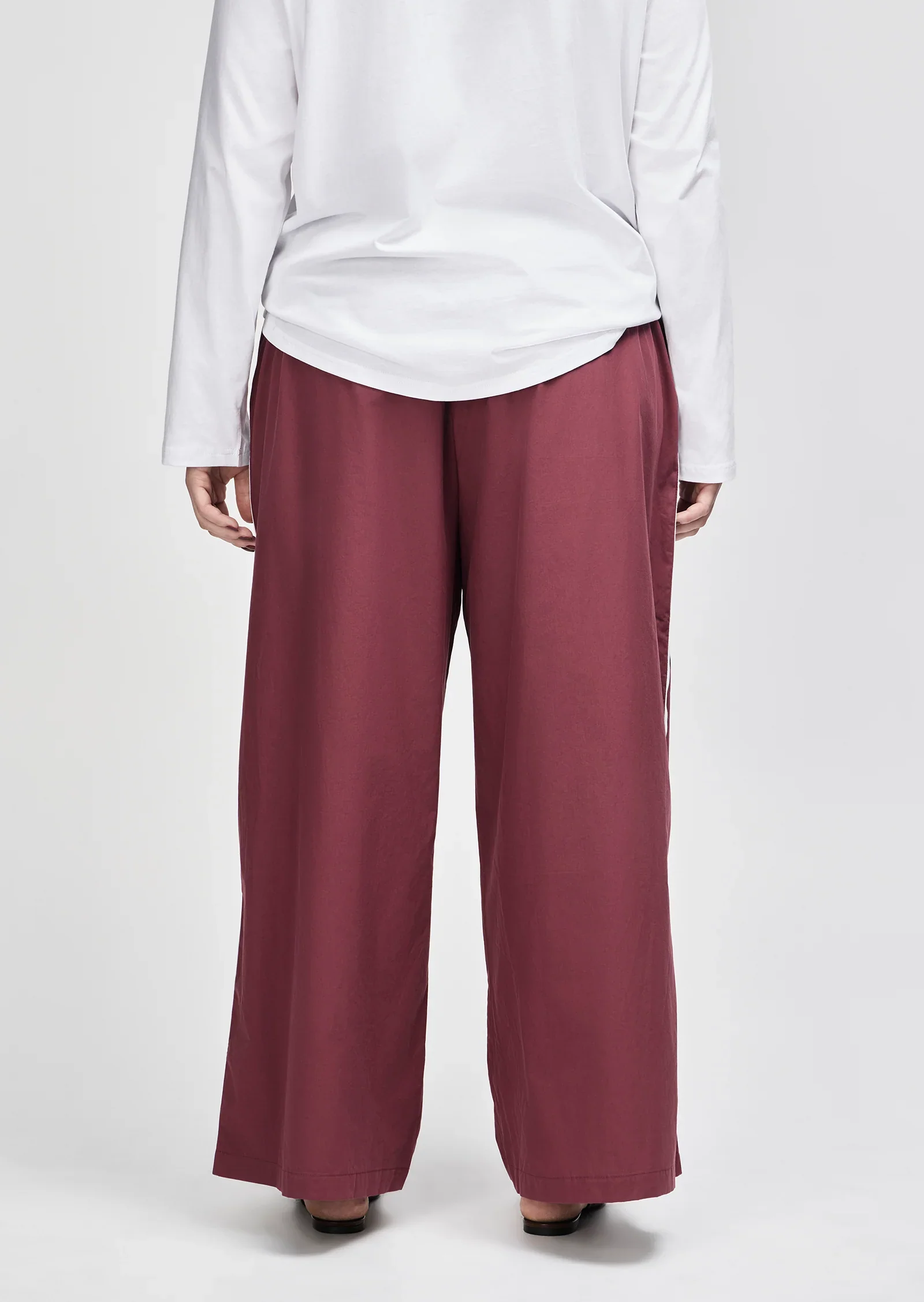 Harlow Pant in Burgundy - Image 6