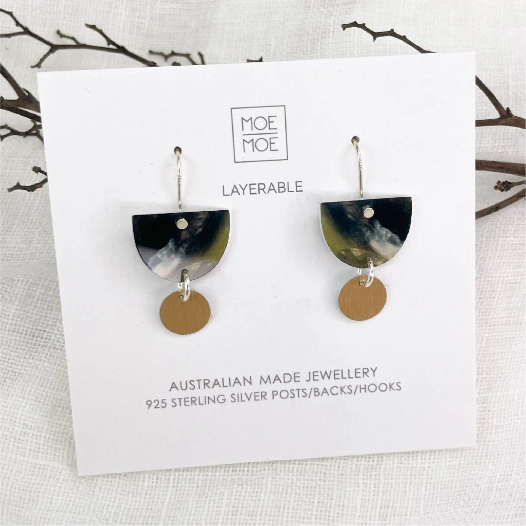 Kiasmin 2 Elegance Chalice Drop Earrings - Image 3