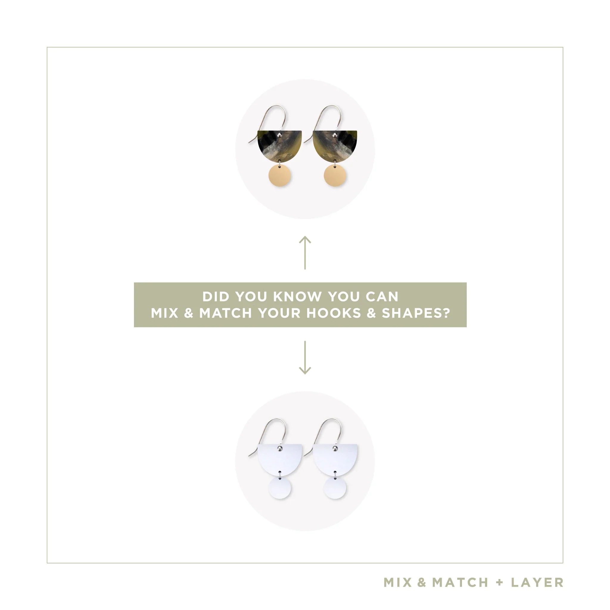 Kiasmin 2 Elegance Chalice Drop Earrings - Image 5