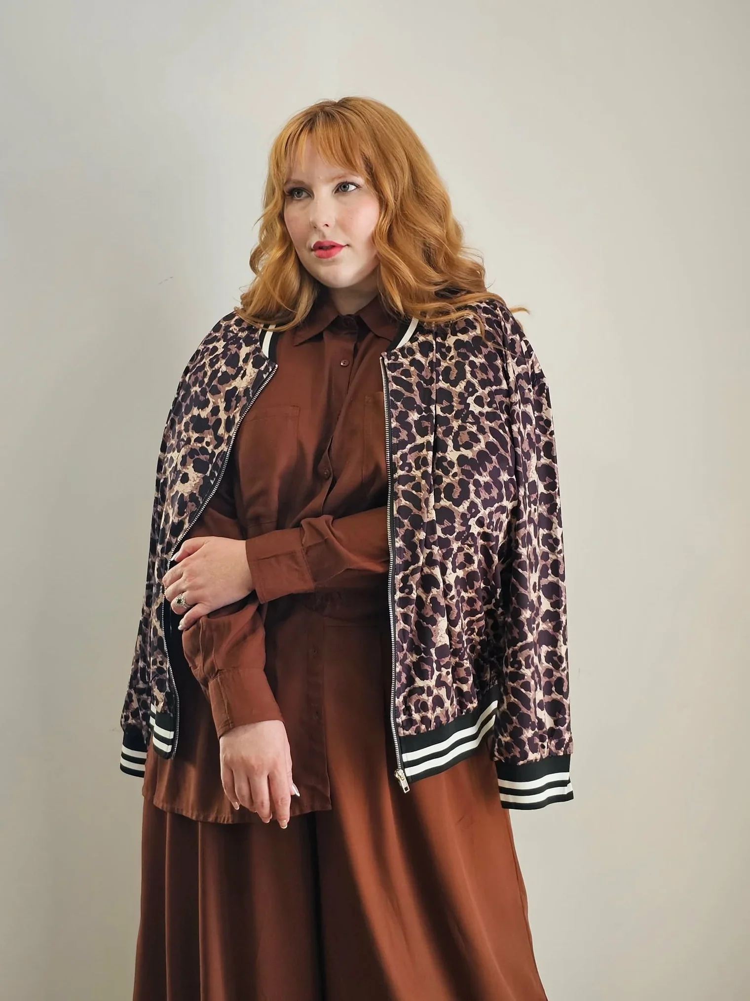 PRE-ORDER Leopard Print Sukajan Bomber with Snake Patch // Limited Edition Pre-Sale - Image 3