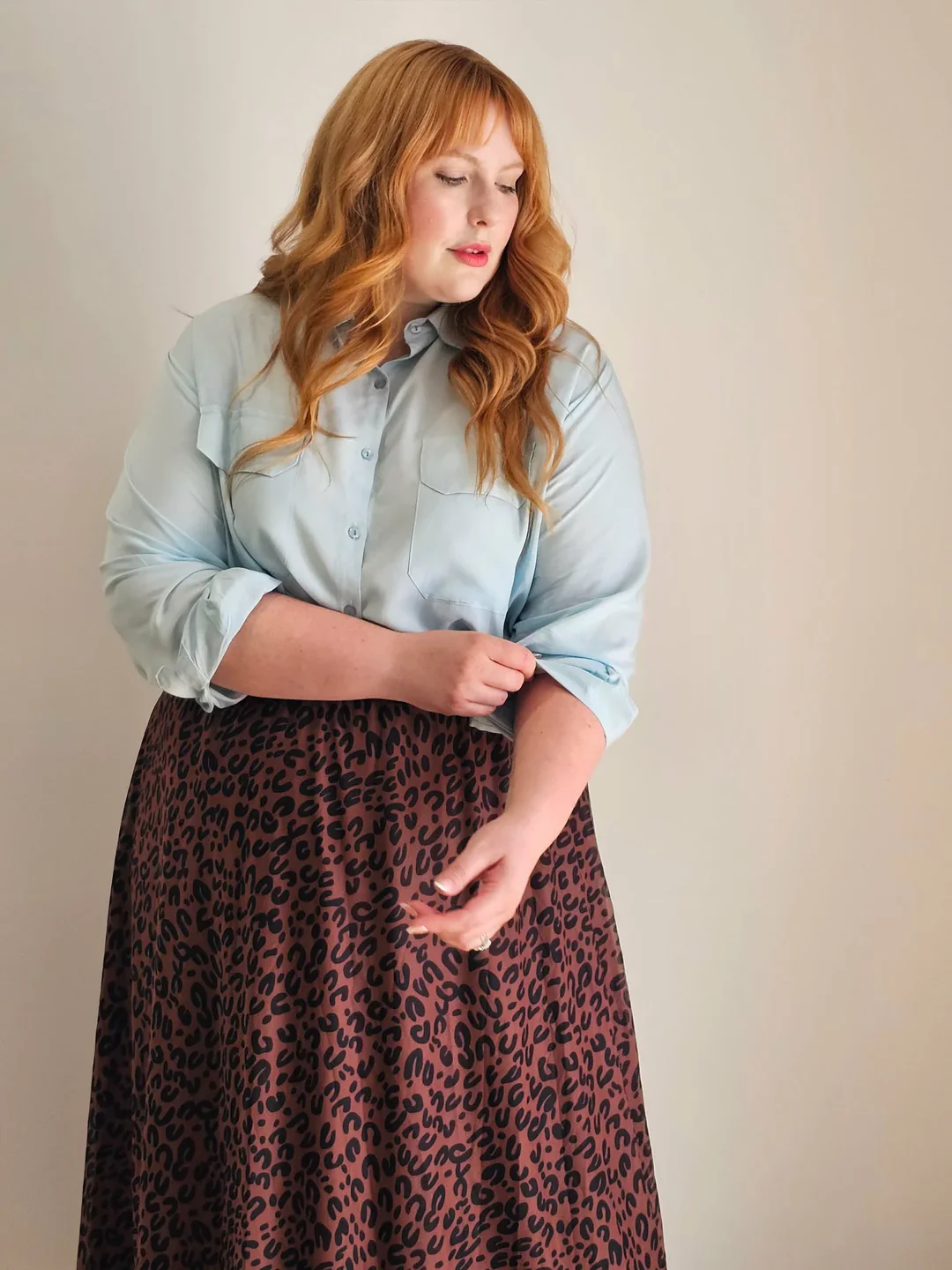 Ludo Shirt in Powder Blue - Image 6