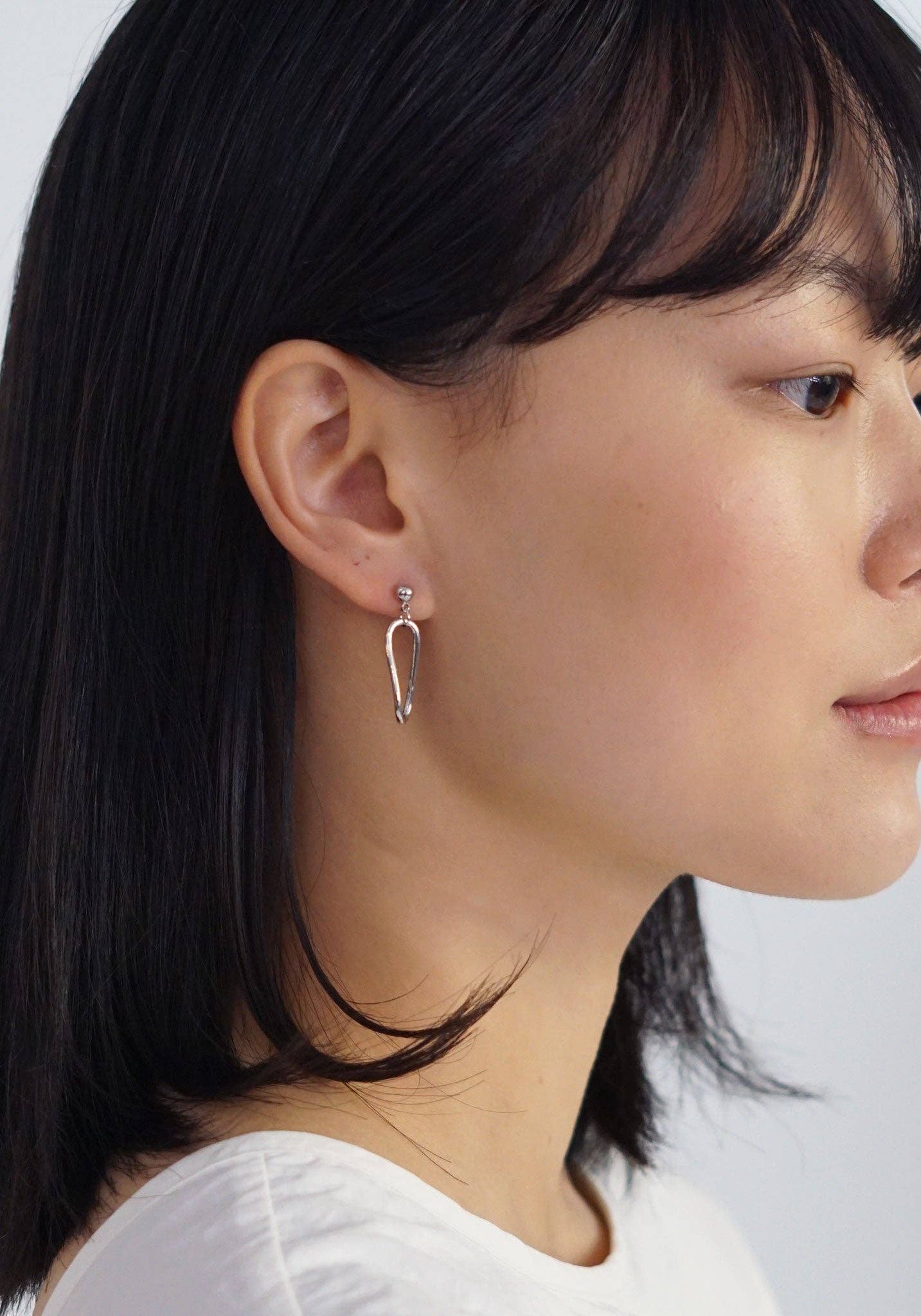 Maca Earrings • Silver - Image 2