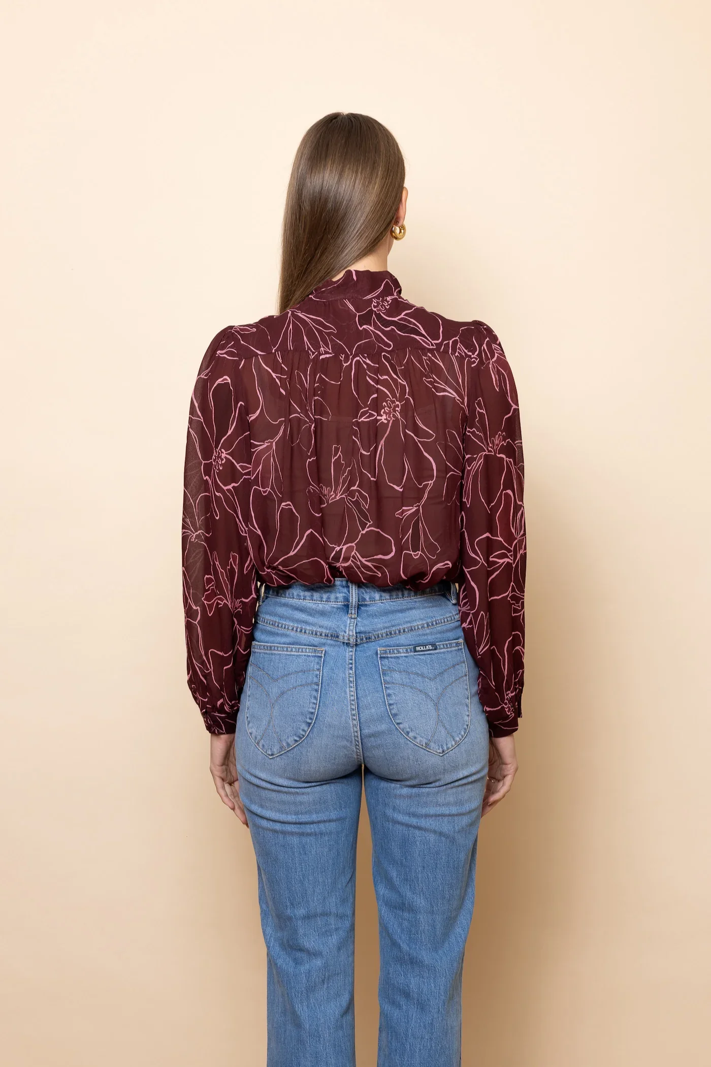 Magnolia Tie Neck Blouse - Image 14
