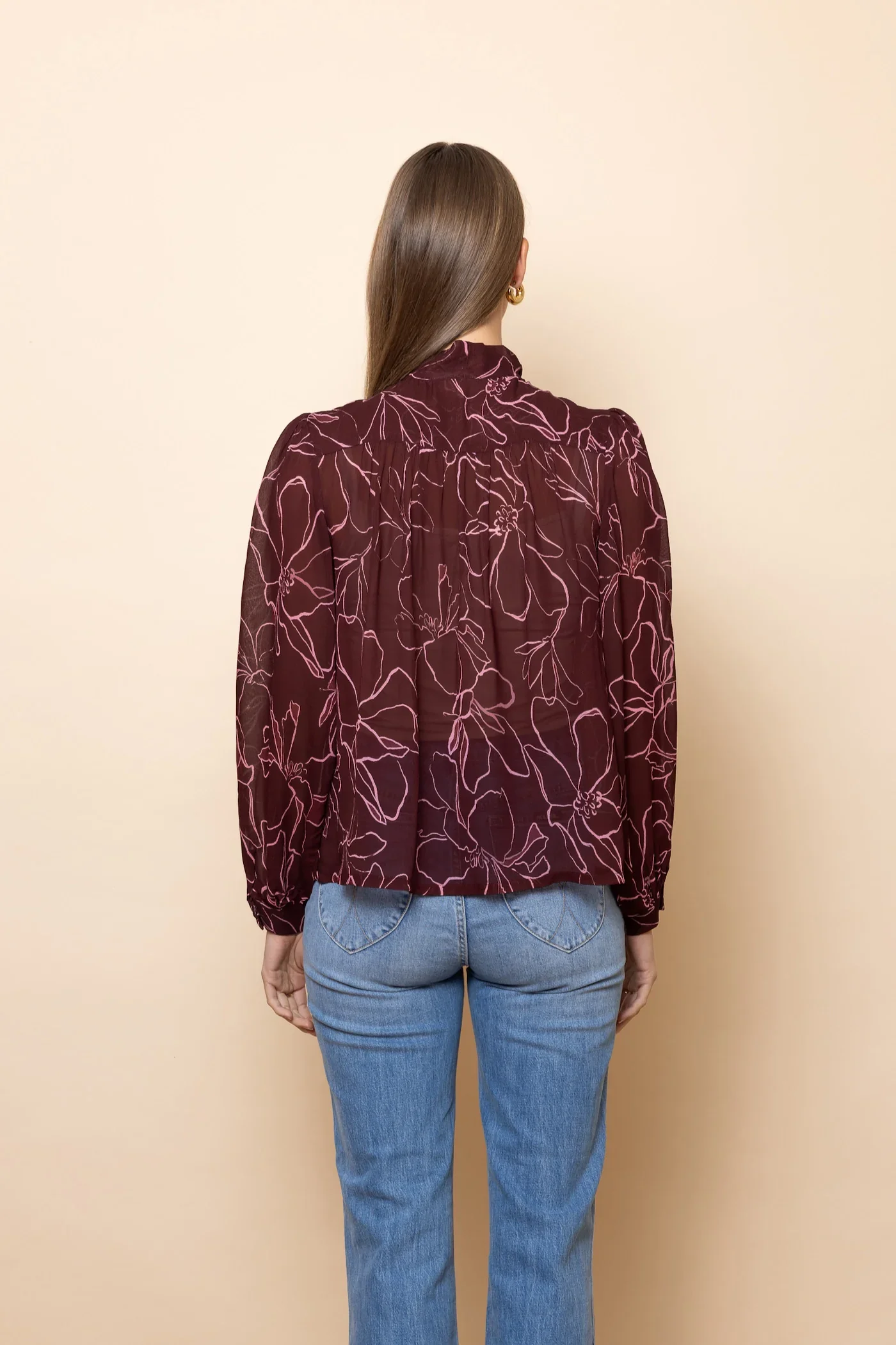 Magnolia Tie Neck Blouse - Image 15