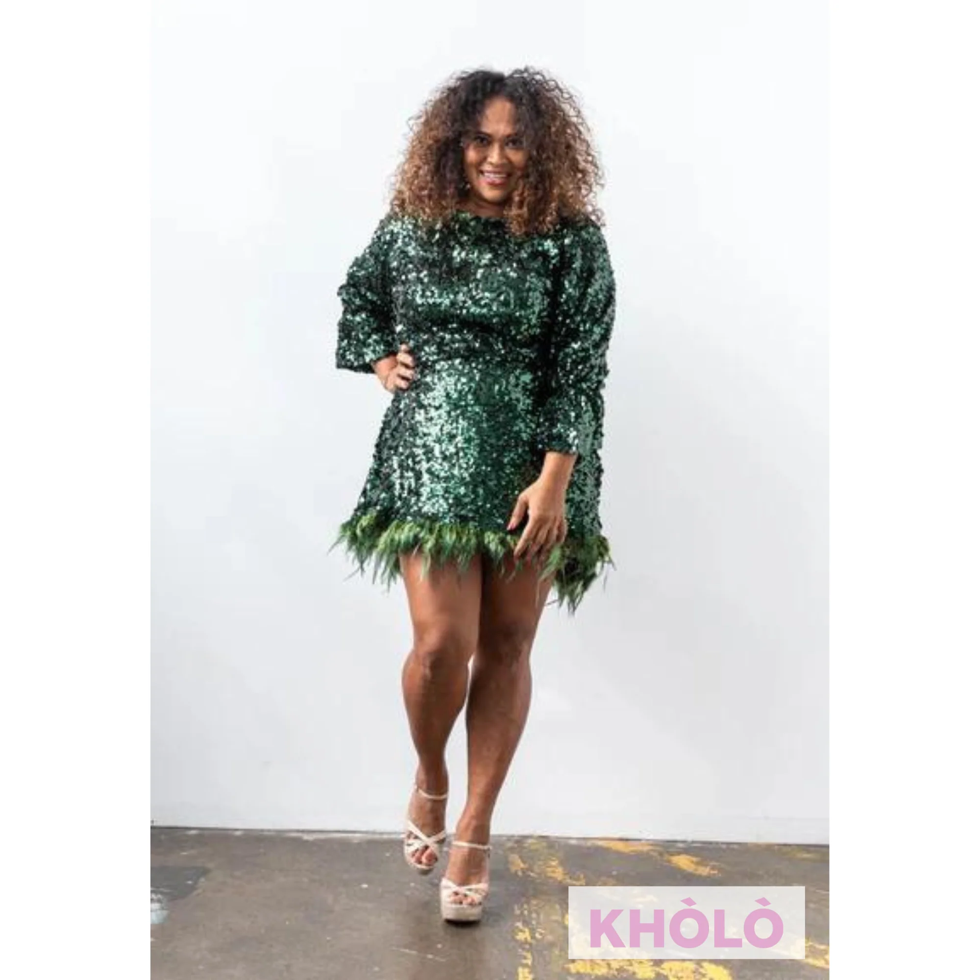 Mindy Sequin Shift Dress - Image 5