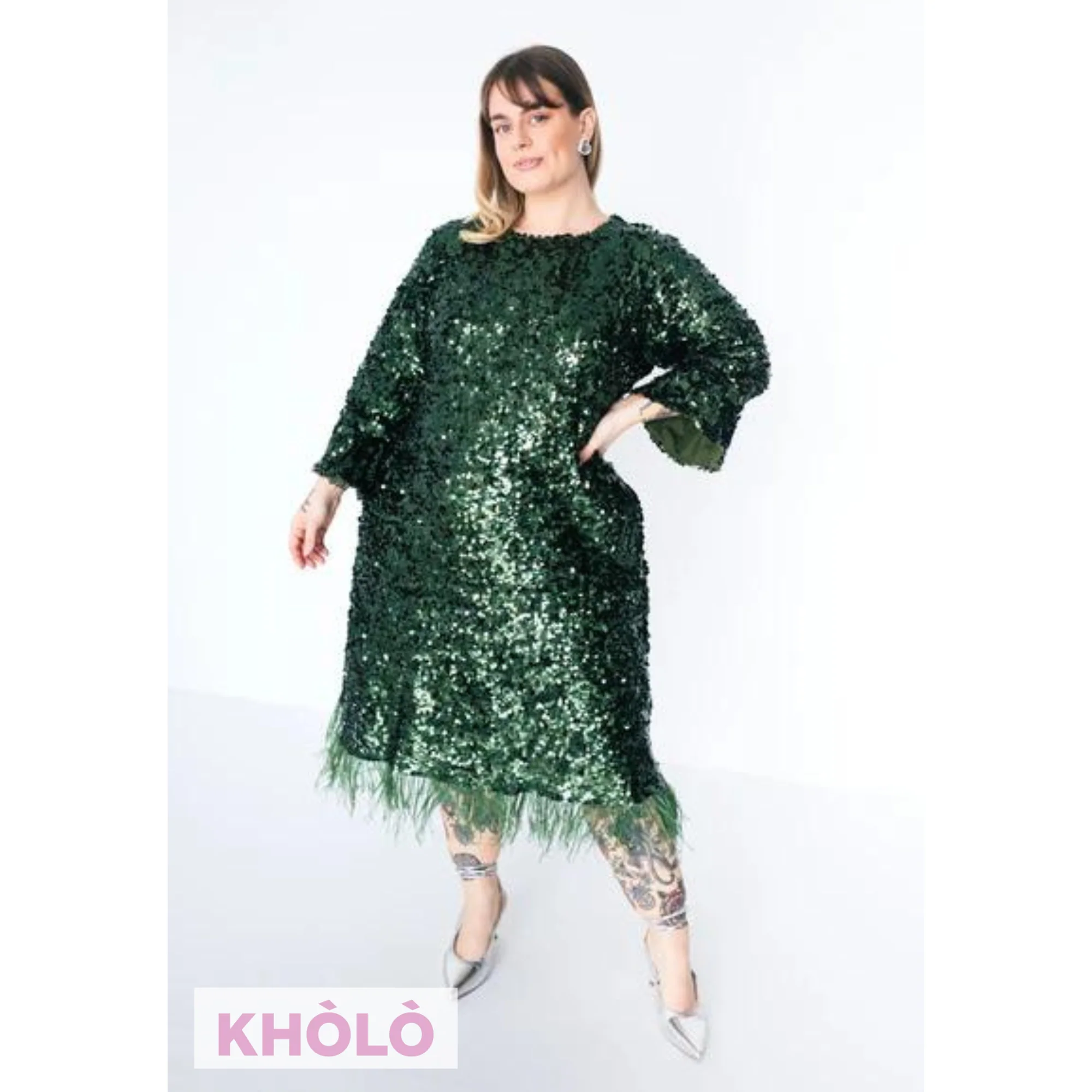 Mindy Sequin Shift Dress - Image 7