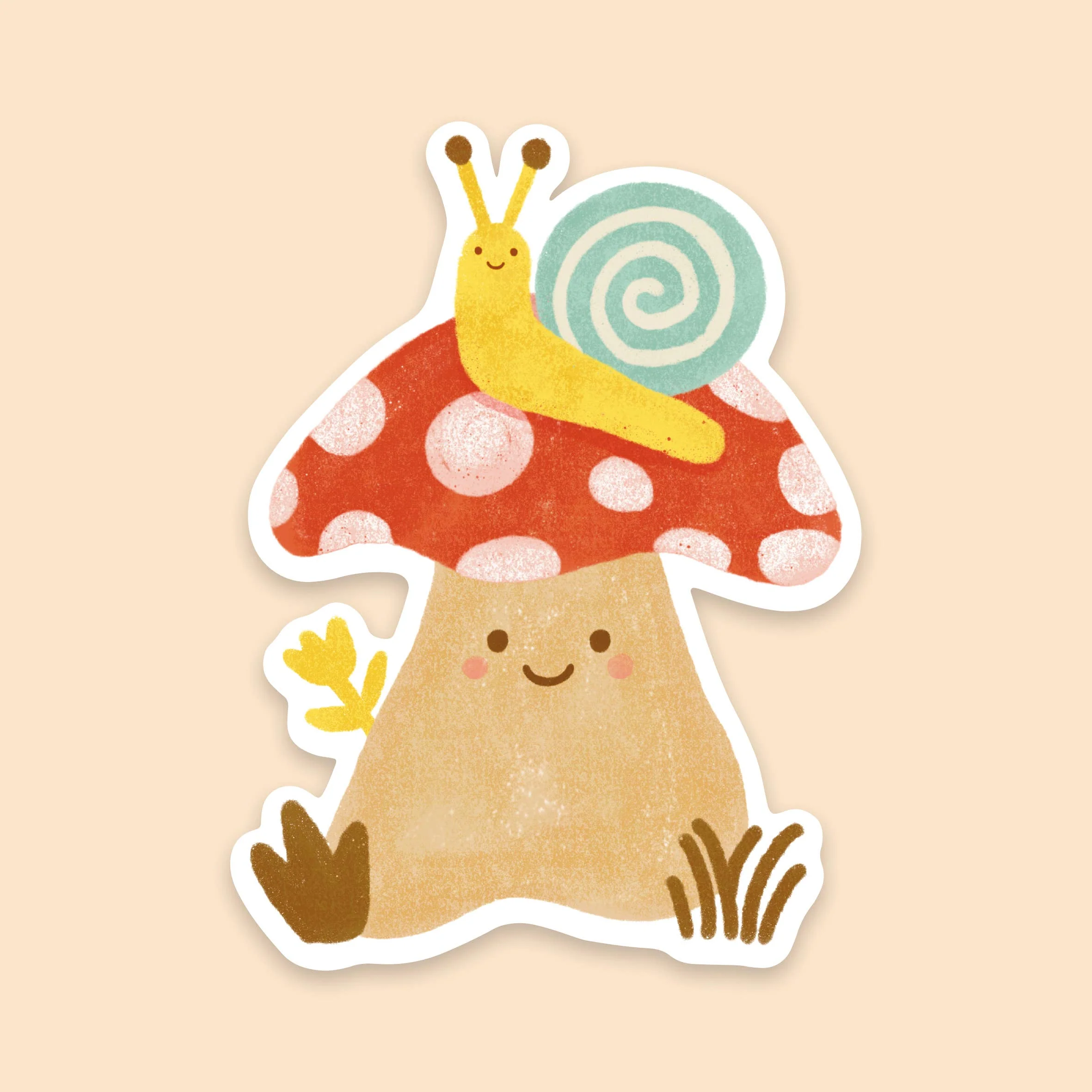 Mushroom Sticker - Image 3