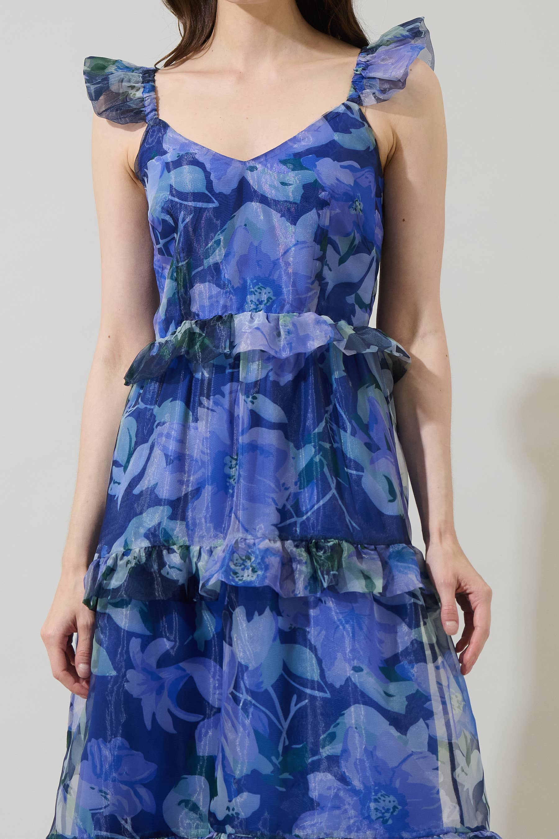 Mylie Organza Truth Tiered Maxi Dress - Image 8