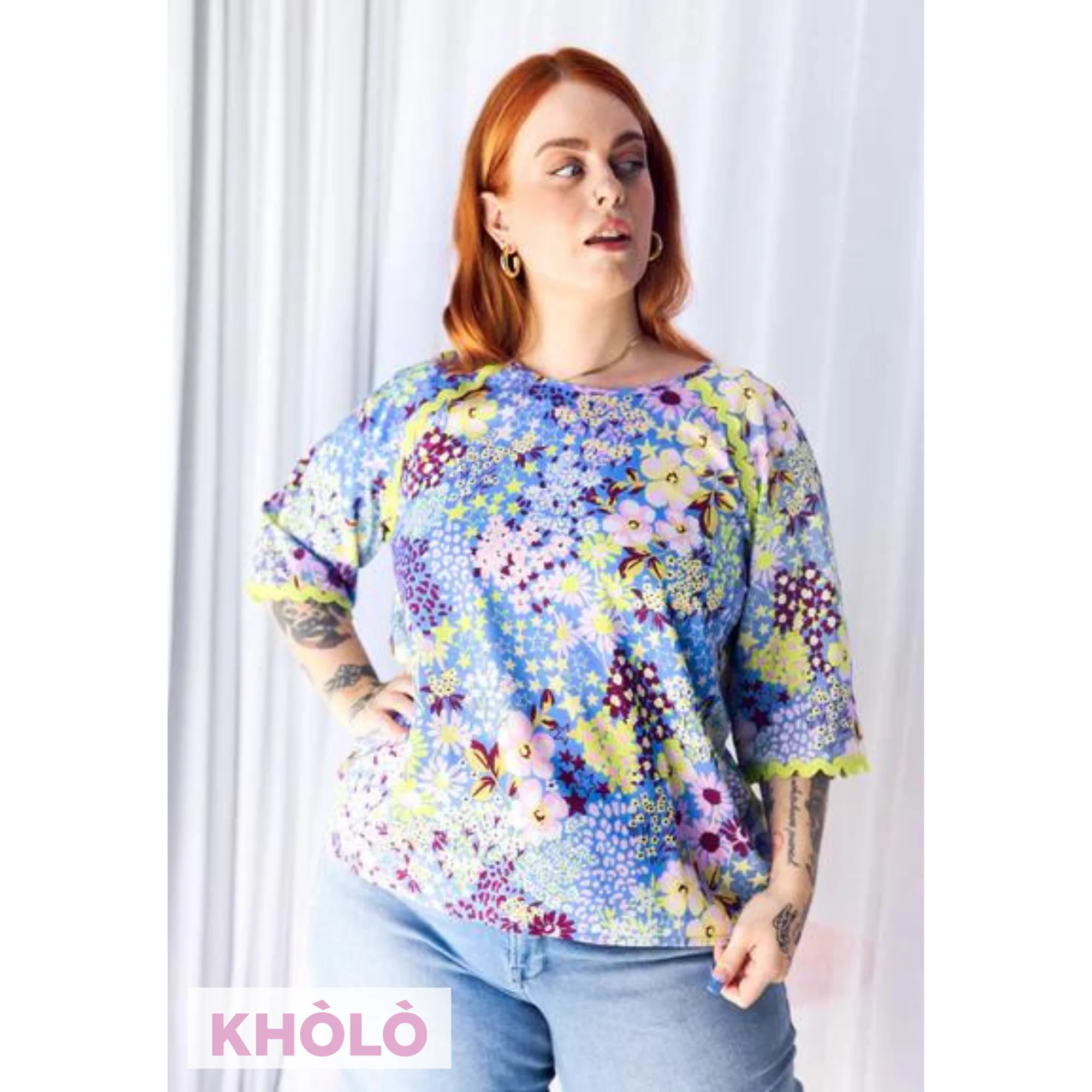 Nirvana Blouse in Zesty - Image 3