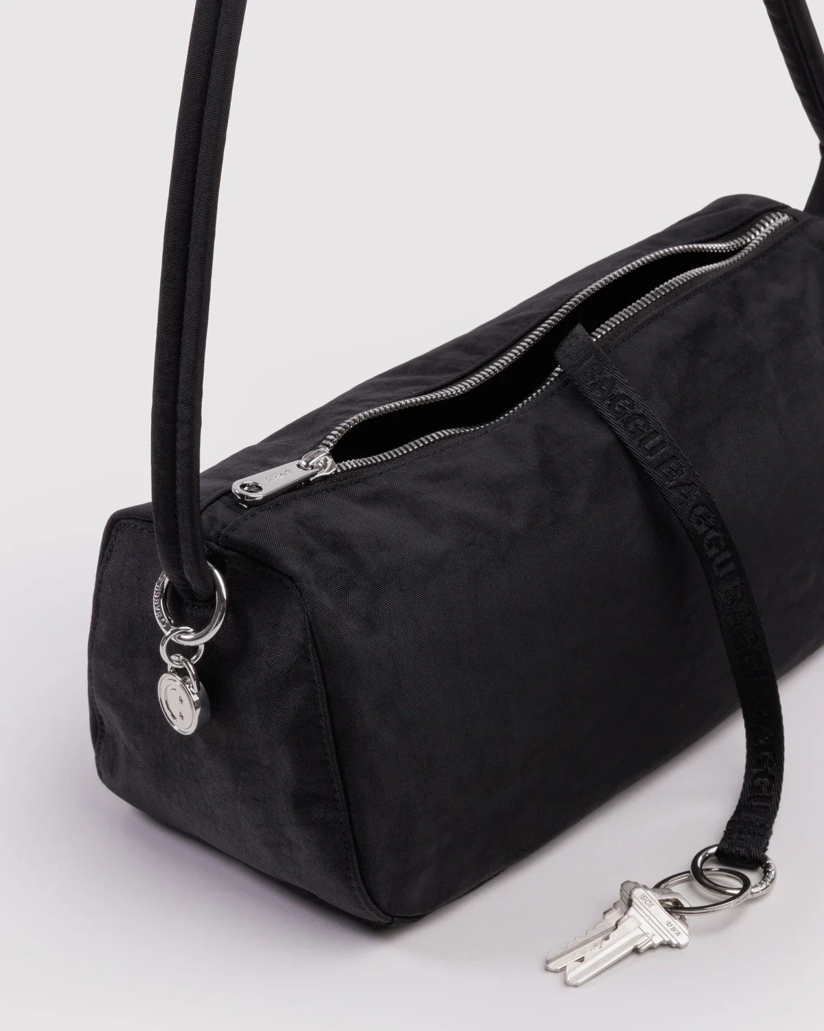 Nylon Loaf Bag - Black - Image 4