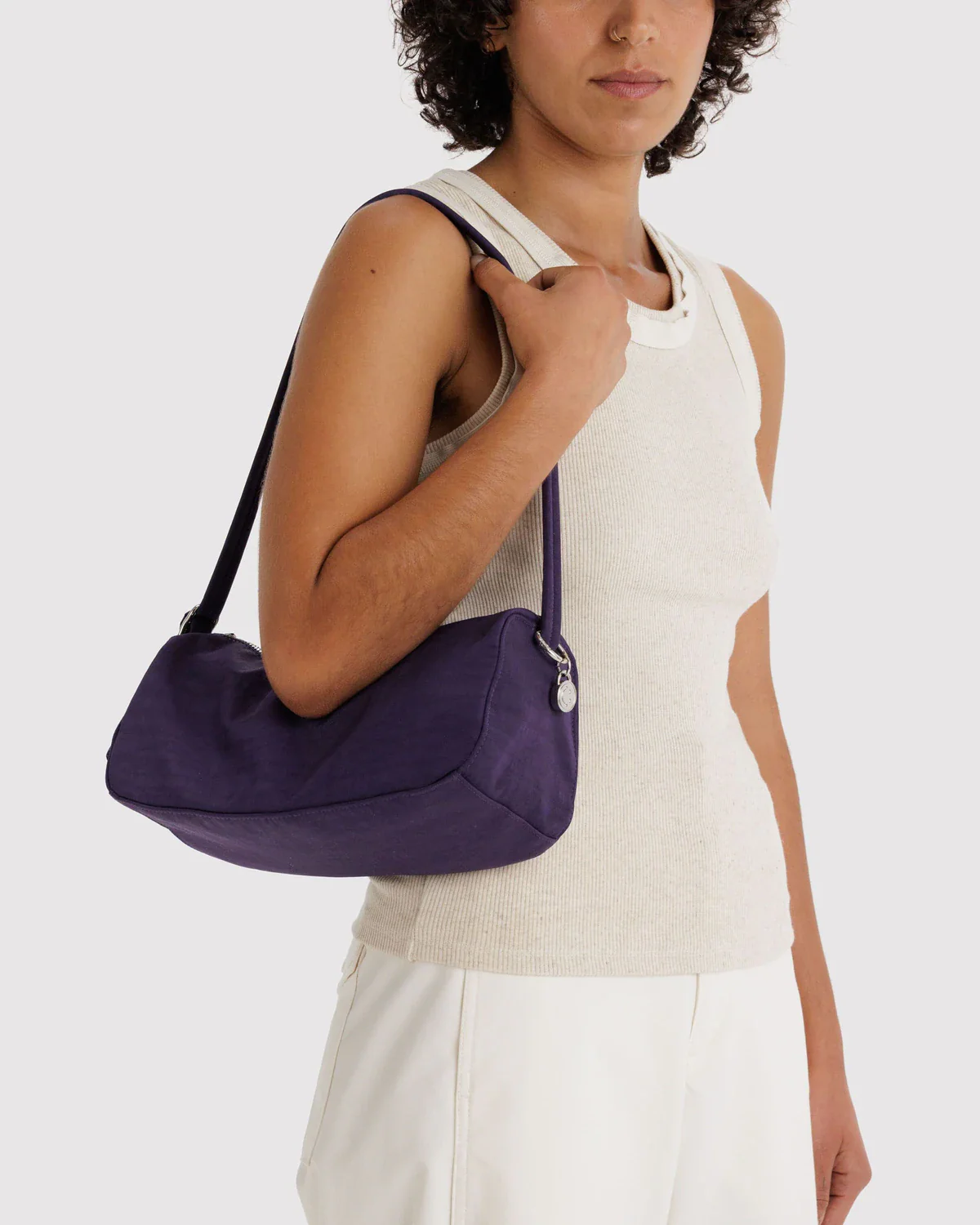 Nylon Loaf Bag - Fig - Image 2