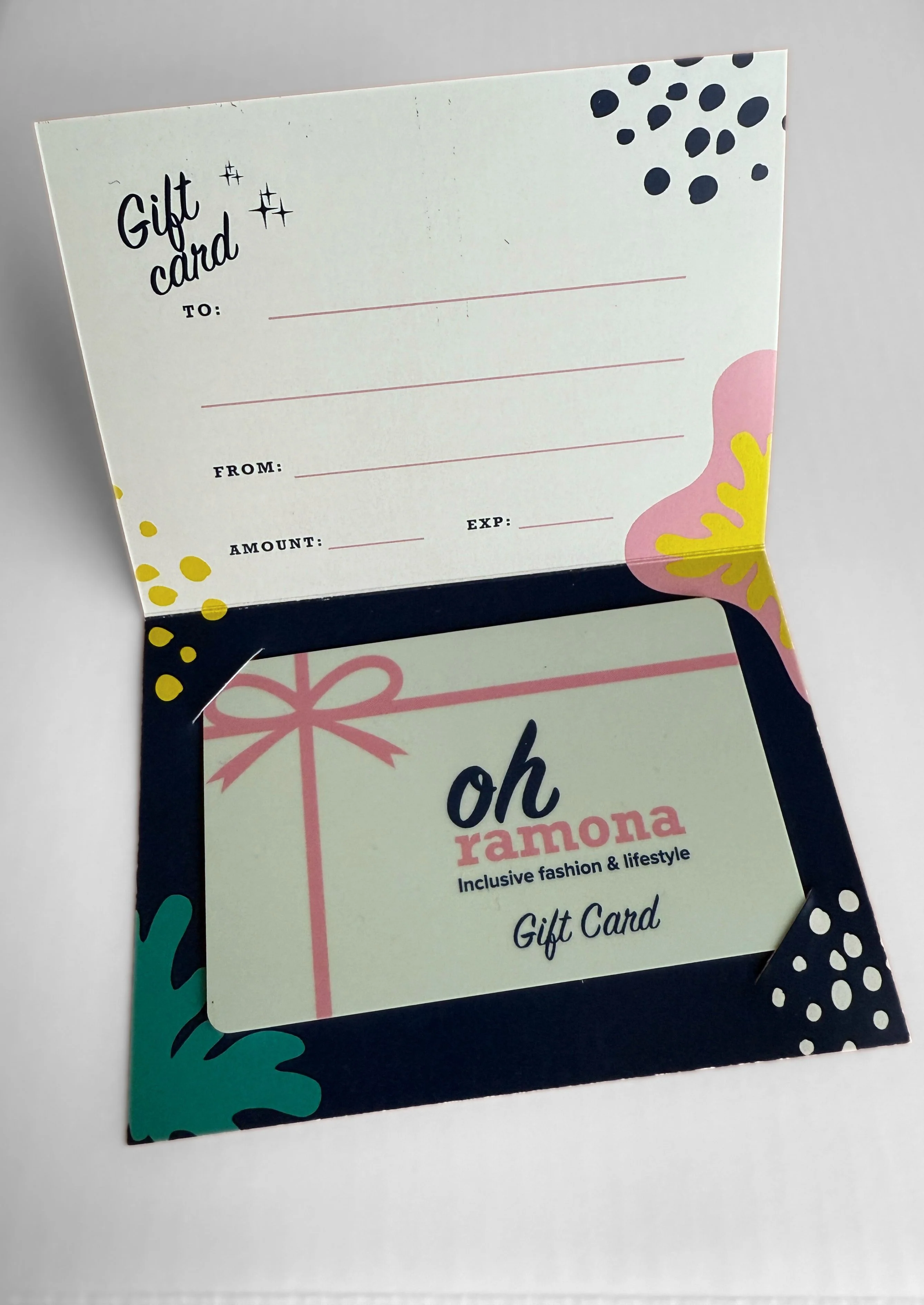 Oh Ramona Physical Gift Card - Image 3