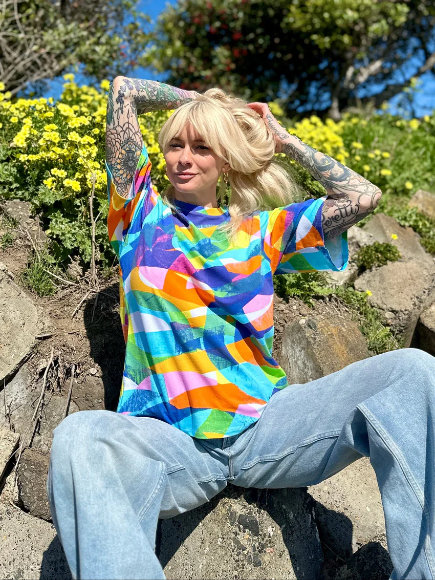 Oversized Tee - Heatwave - Image 3