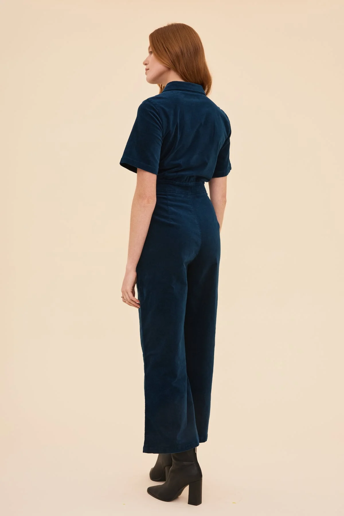 Petrol Velvet Freestyler Jumpsuit - Image 18