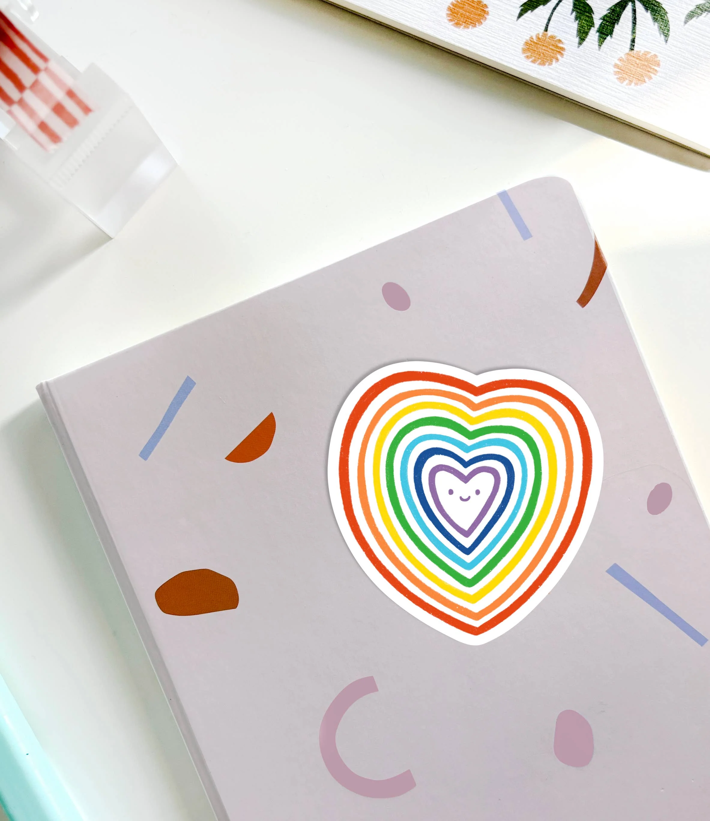 Rainbow Heart Sticker - Image 4