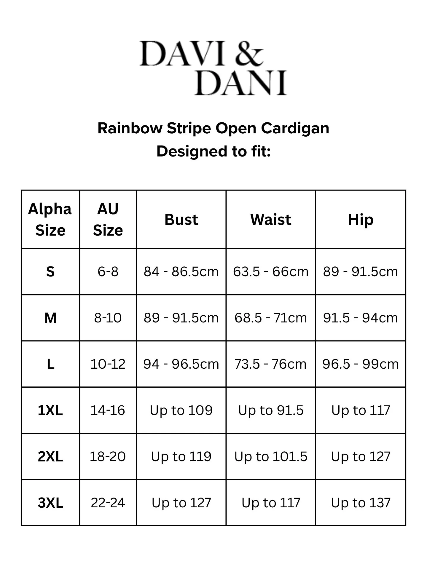 Rainbow Stripe Open Cardigan - Image 6